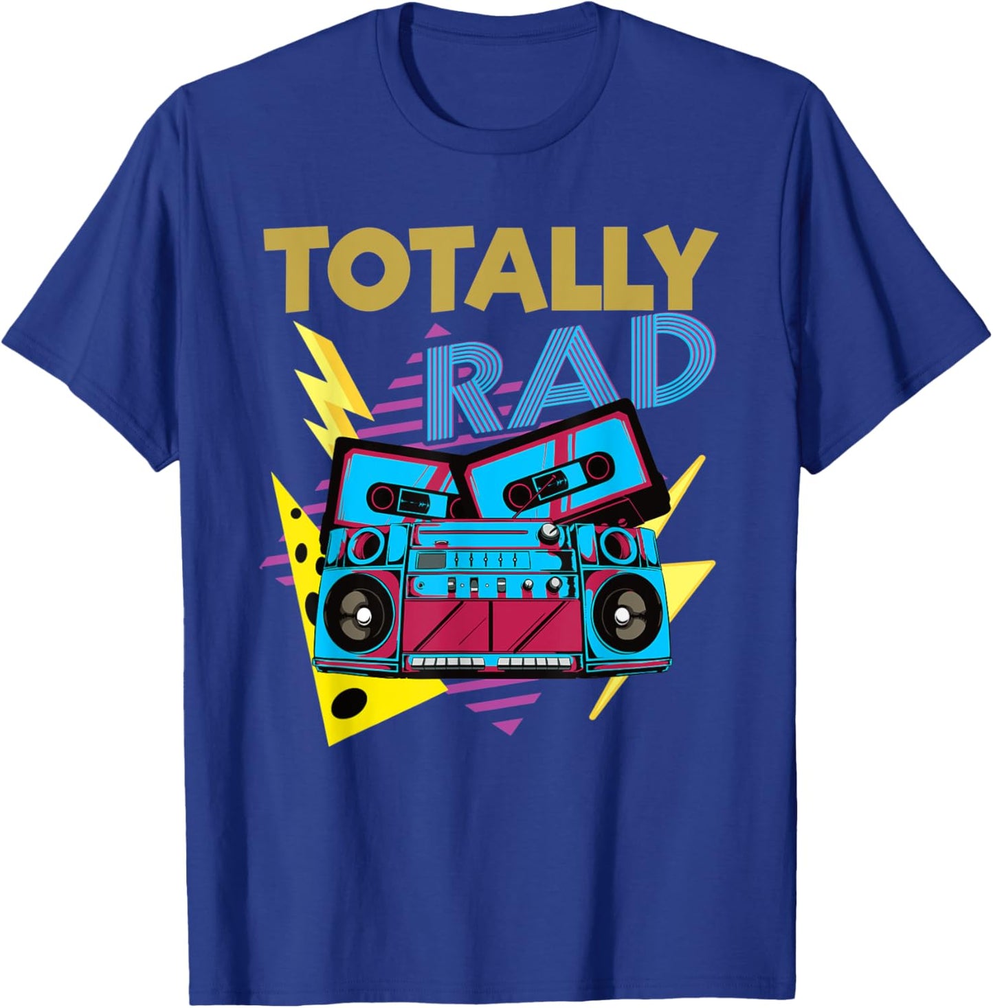 This Is My 80s Costume 80s Party Totally Rad T-Shirt - T-Shirt | Royal