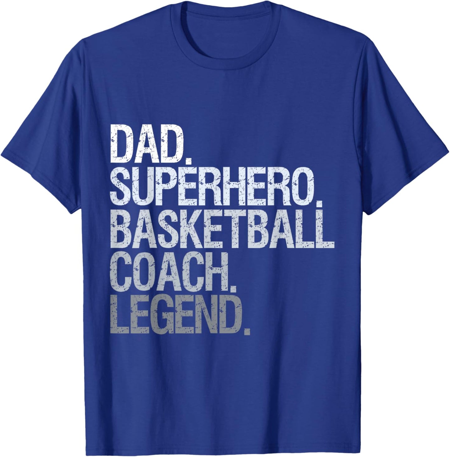 Basketball Coach dad T-Shirt - T-Shirt | Royal