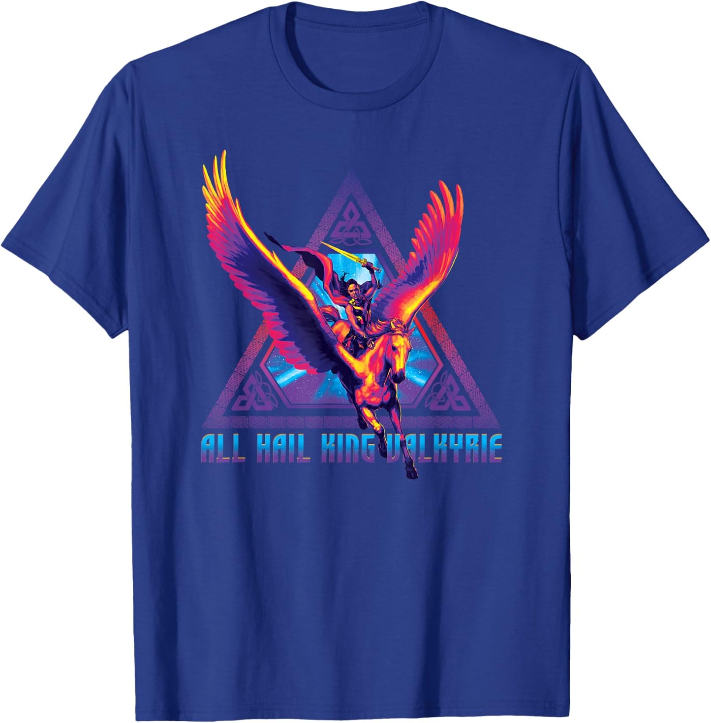 Marvel Thor: Love and Thunder All Hail King Valkyrie T-Shirt - T-Shirt | Royal
