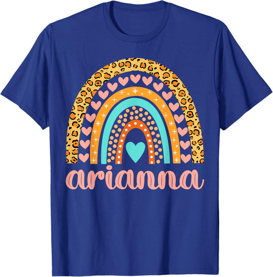 Arianna Arianna Name Birthday Shirt Gift T-Shirt - T-Shirt | Royal