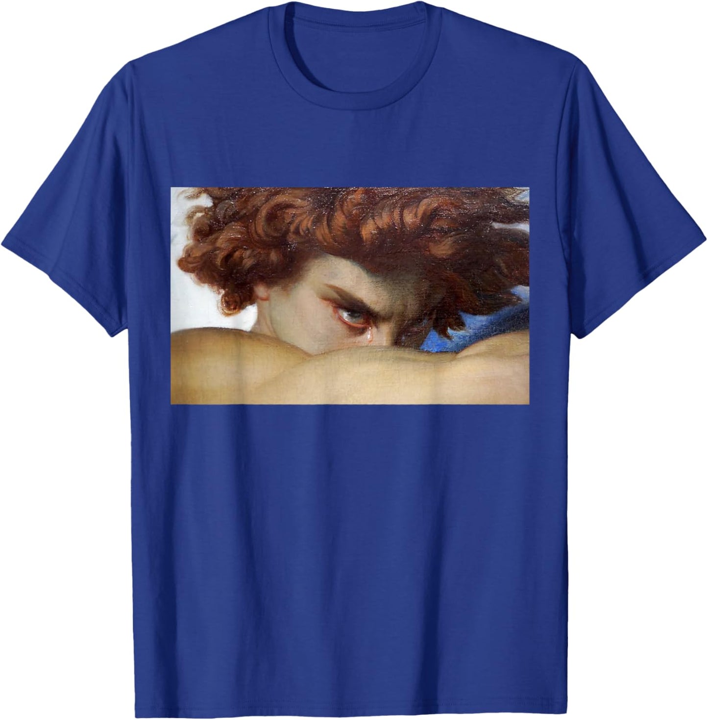 Fallen Angel Alexandre Cabanel Renaissance Aesthetic Art T-Shirt - T-Shirt | Royal