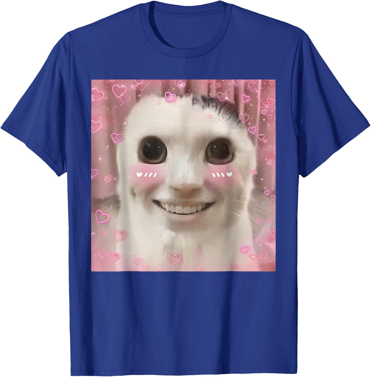 Goofy Ahh Cat Meme Dank Cursed Weirdcore Funny Dank Meme T-Shirt - T-Shirt | Royal