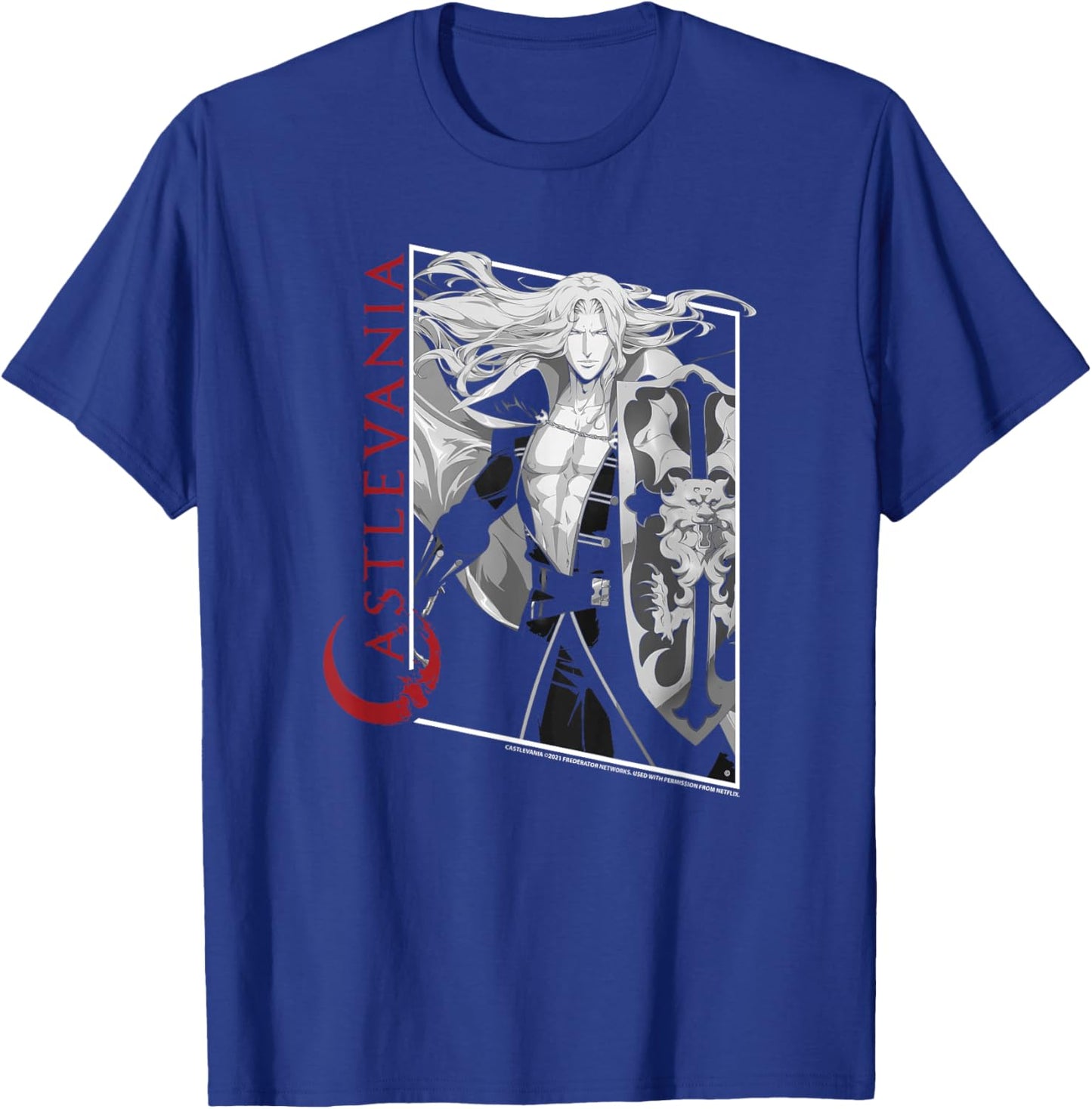 Castlevania Alucard Box Up T-Shirt - T-Shirt | Royal