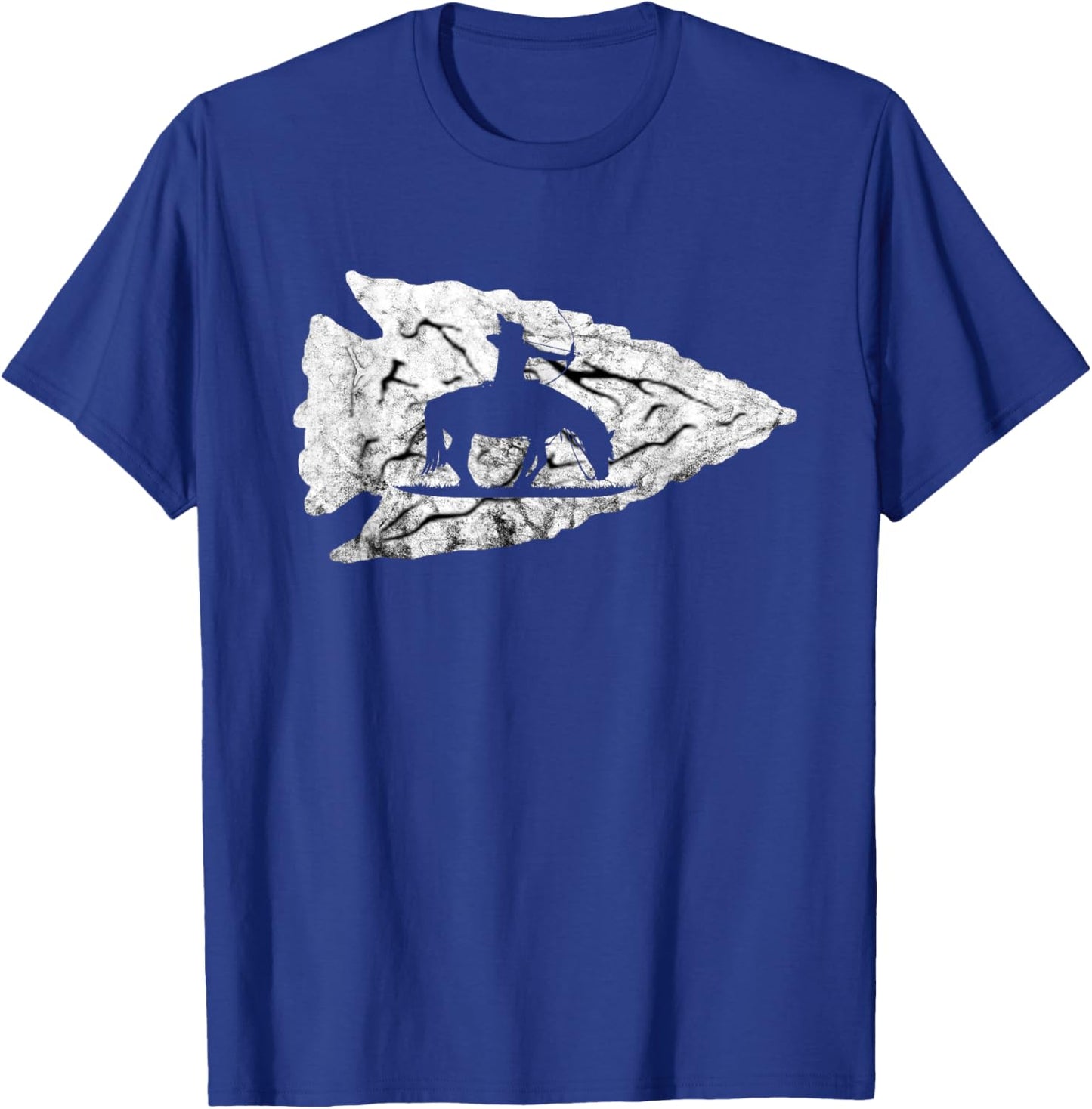 Arrowhead Hunting Native American Relic Hunter Arrowhead T-Shirt - T-Shirt | Royal