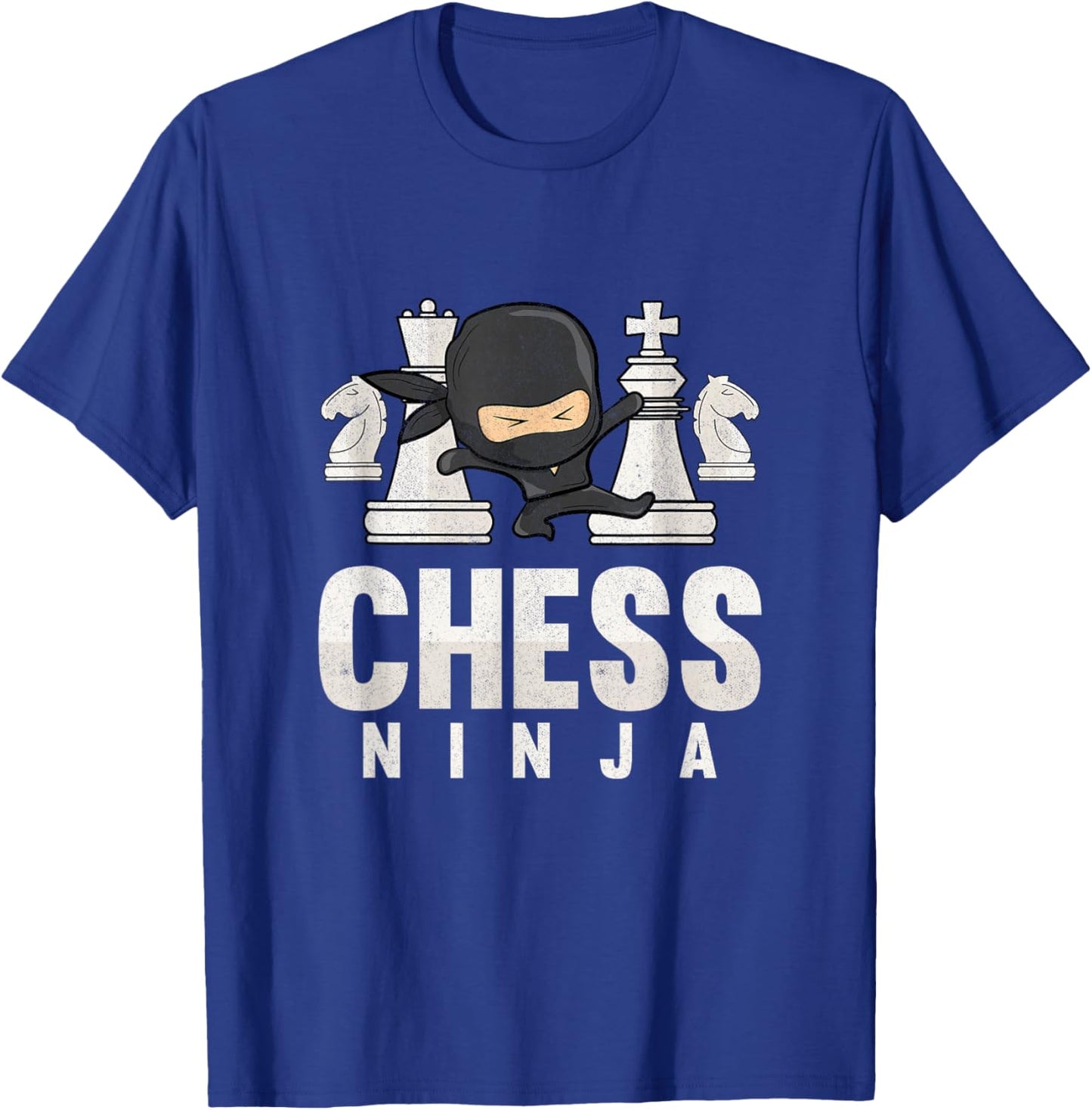 Chess Ninja Funny Chess Kids Chess Player Chess Boys T-Shirt - T-Shirt | Royal