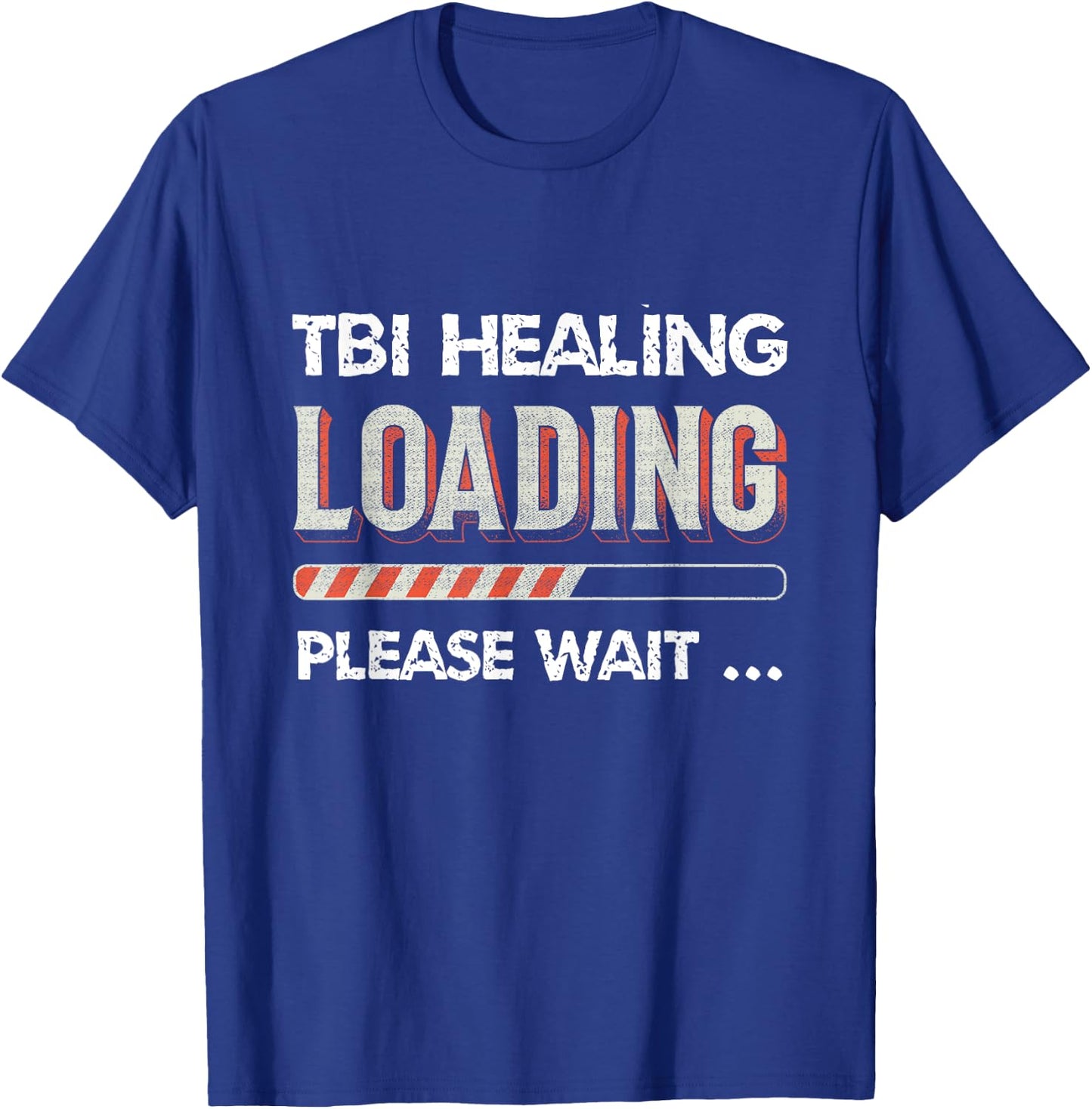 TBI Traumatic brain injury support T-Shirt - T-Shirt | Royal