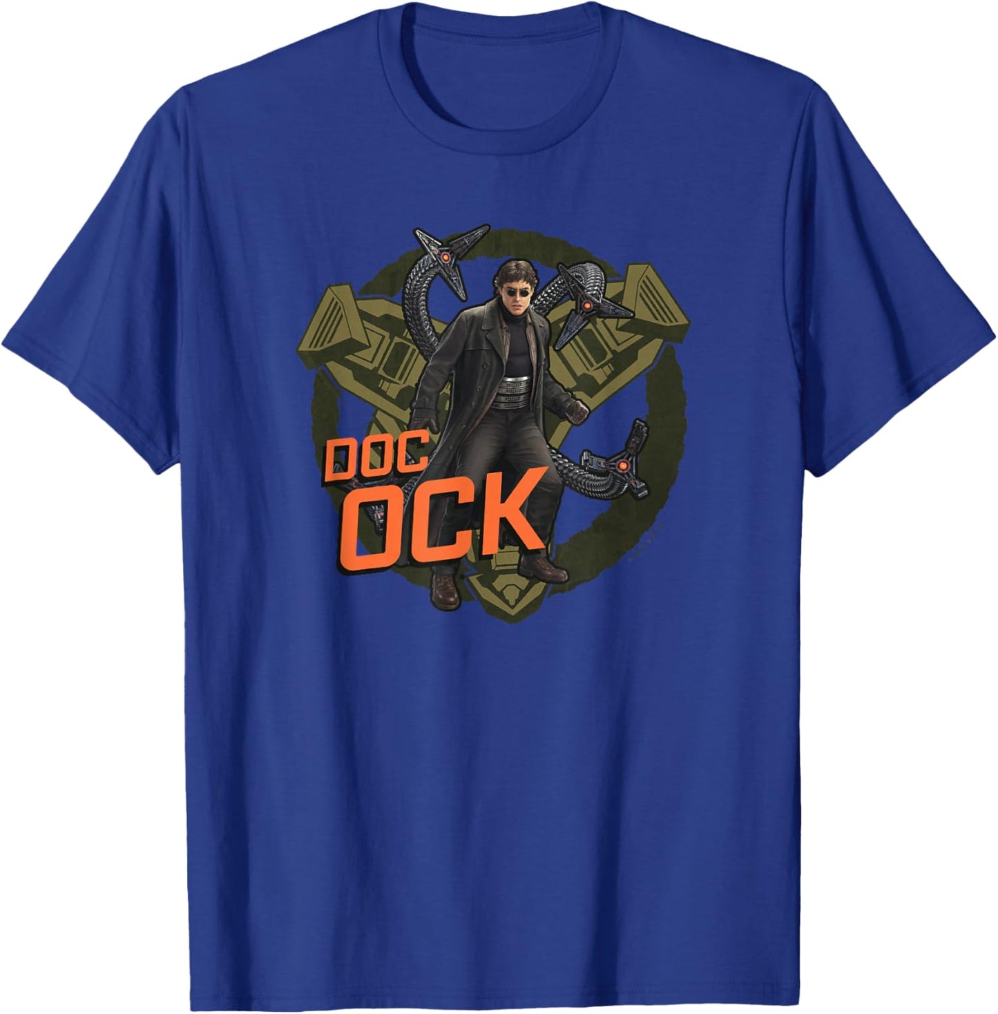 Marvel Spider-Man No Way Home Doc Ock Tentacles Poster T-Shirt - T-Shirt | Royal