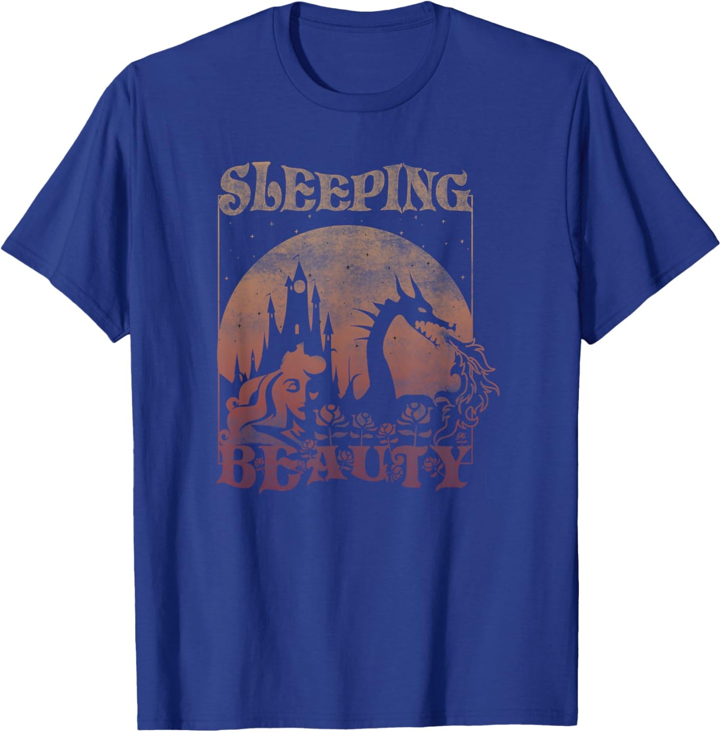 Disney Sleeping Beauty Maleficent Dragon Fire Poster T-Shirt - T-Shirt | Royal