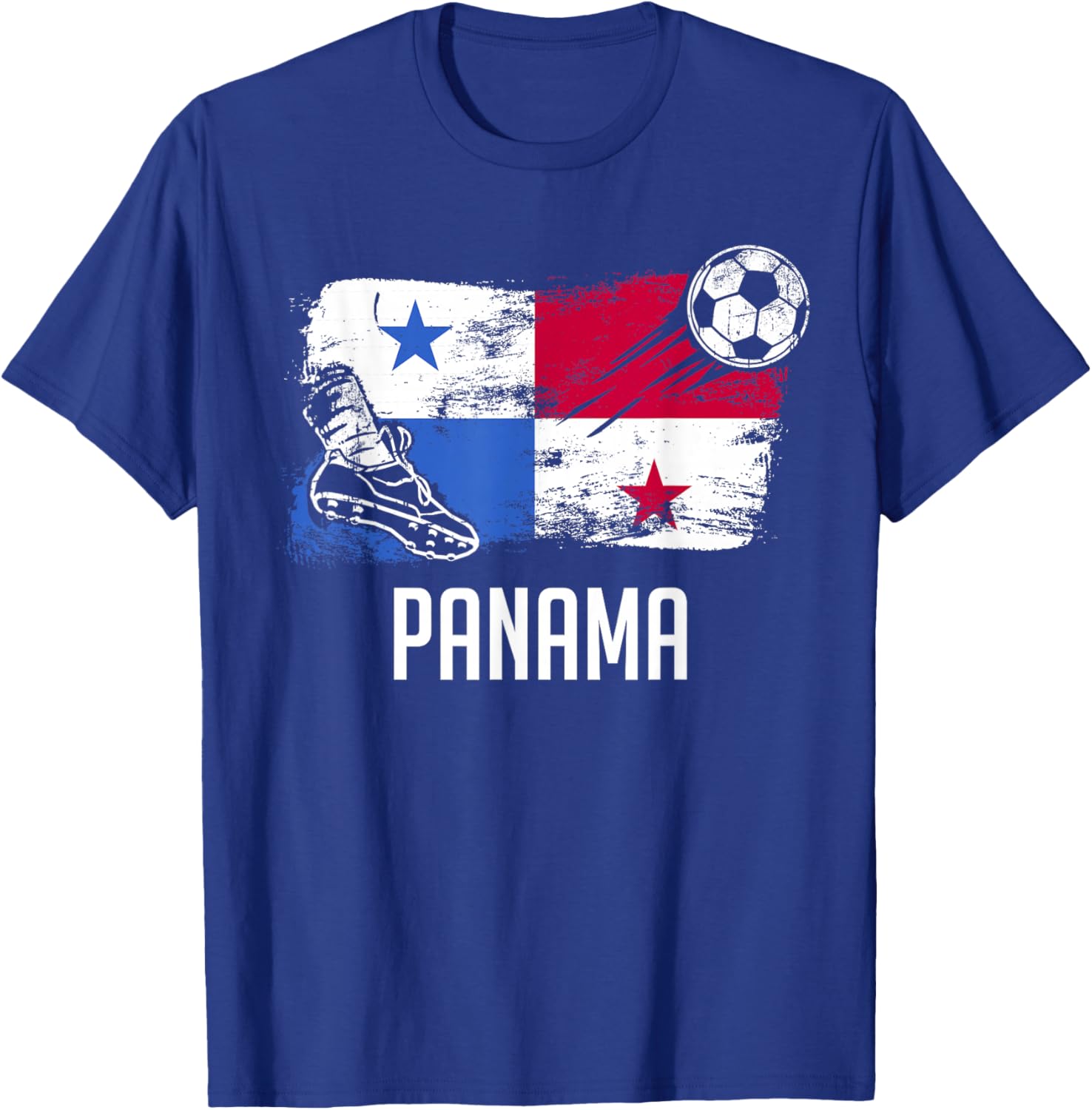 Panama Flag Jersey Panamanian Soccer Team Panamanian T-Shirt - T-Shirt | Royal