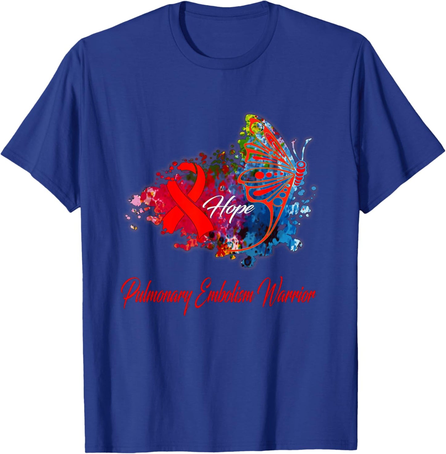 Pulmonary Embolism Awareness T-Shirt - T-Shirt | Royal