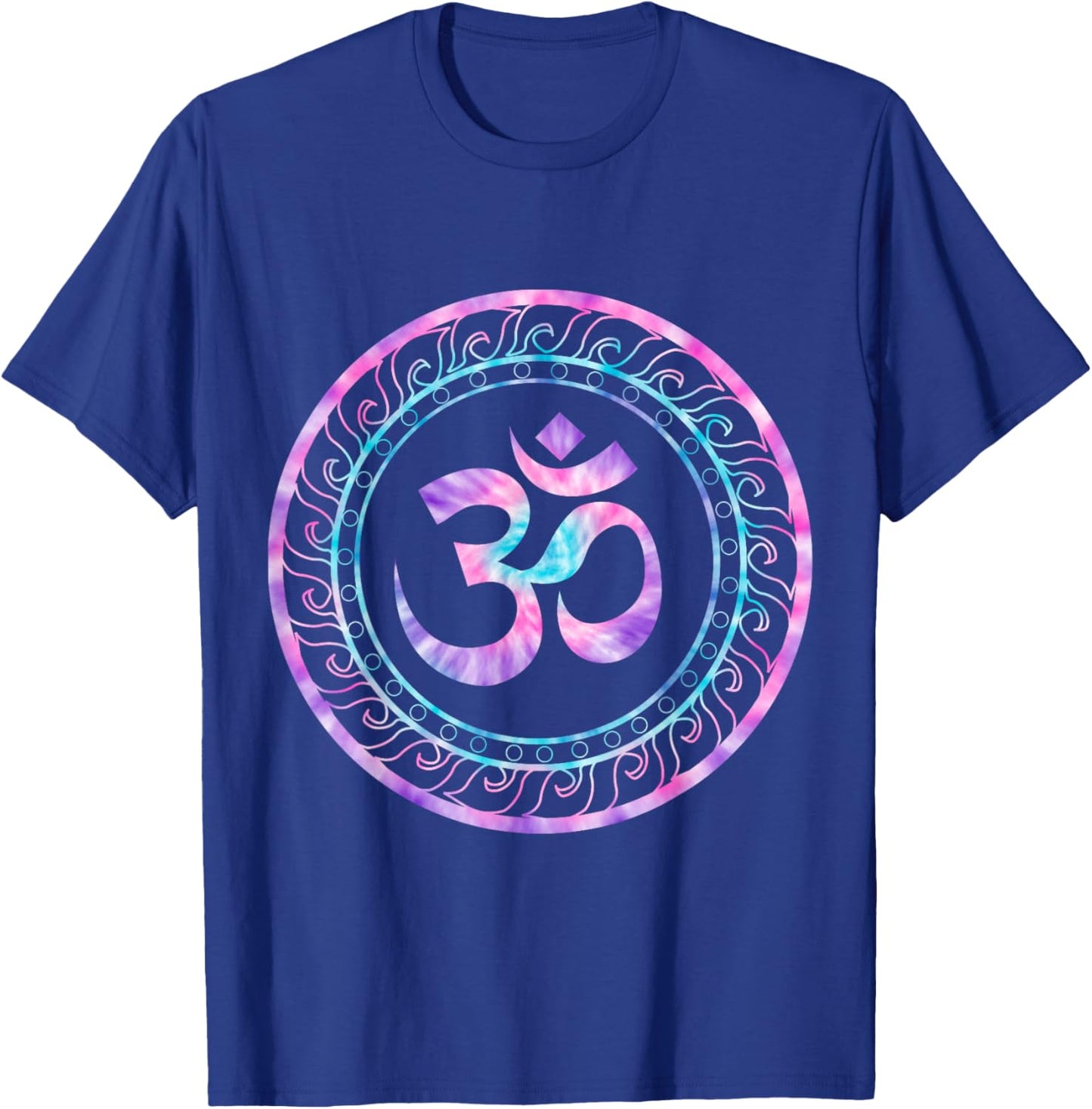 Om Ohm Aum Symbol Spiritual Yoga T-Shirt - T-Shirt | Royal