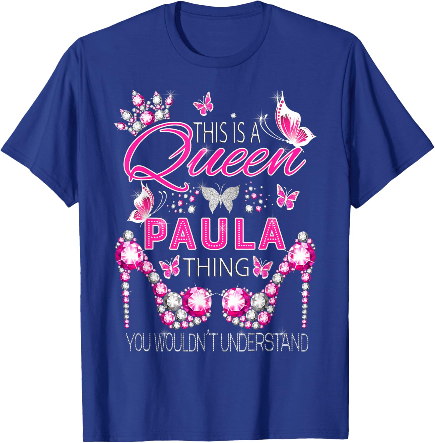This is a queen Paula thing personalized name birthday T-Shirt - T-Shirt | Royal