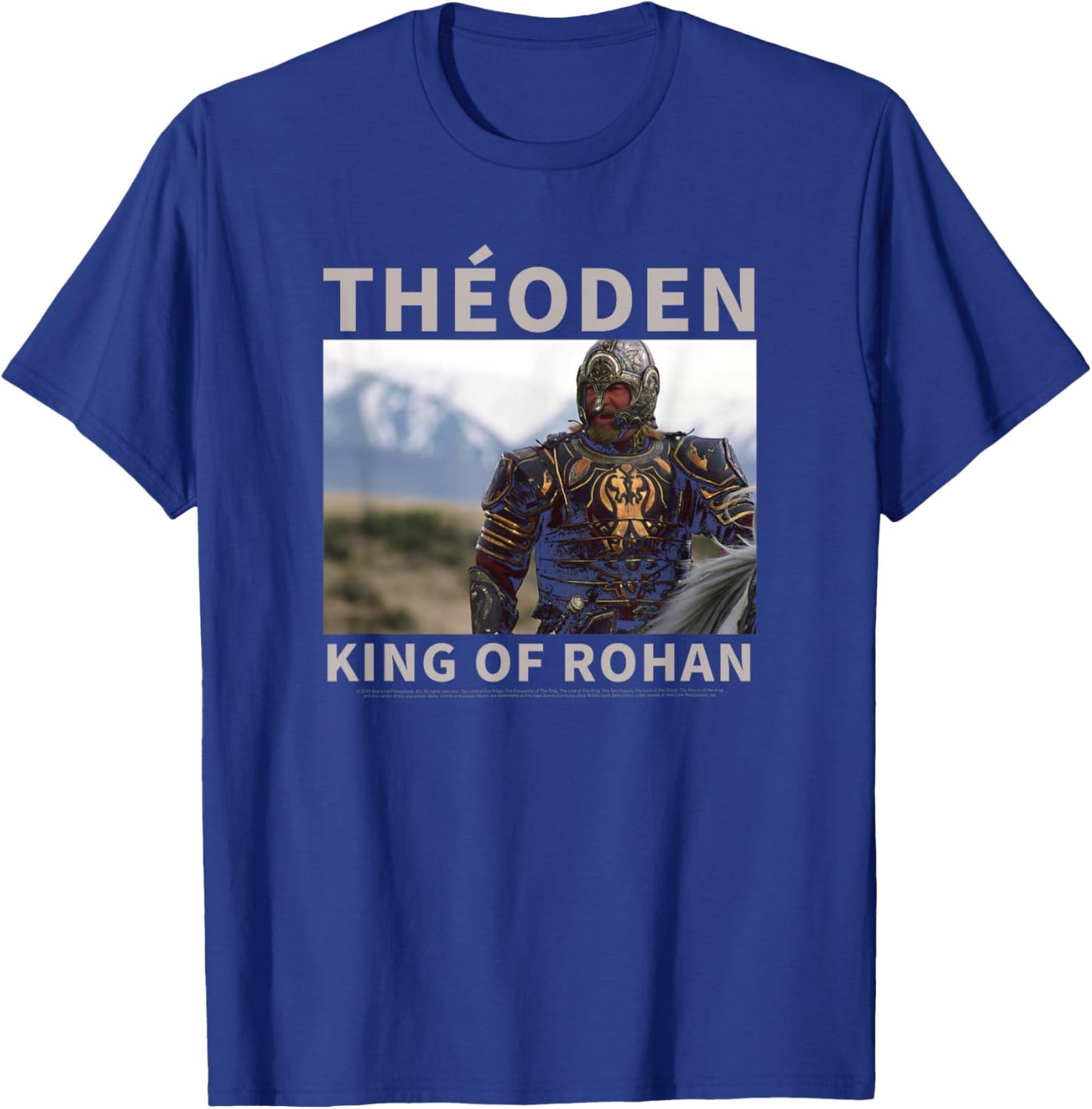 Lord Of The Rings Theoden King Of Rohan Poster T-Shirt - T-Shirt | Royal