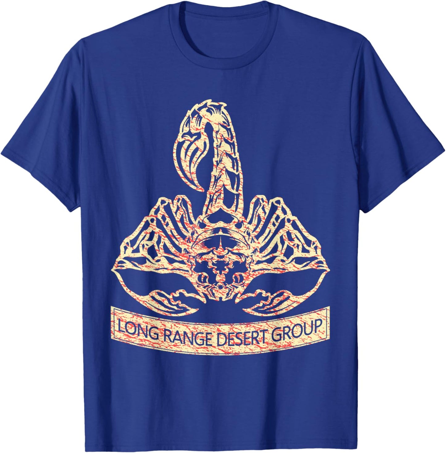 British LRDG Special Force Range Desert Group WW2 T-Shirt - T-Shirt | Royal