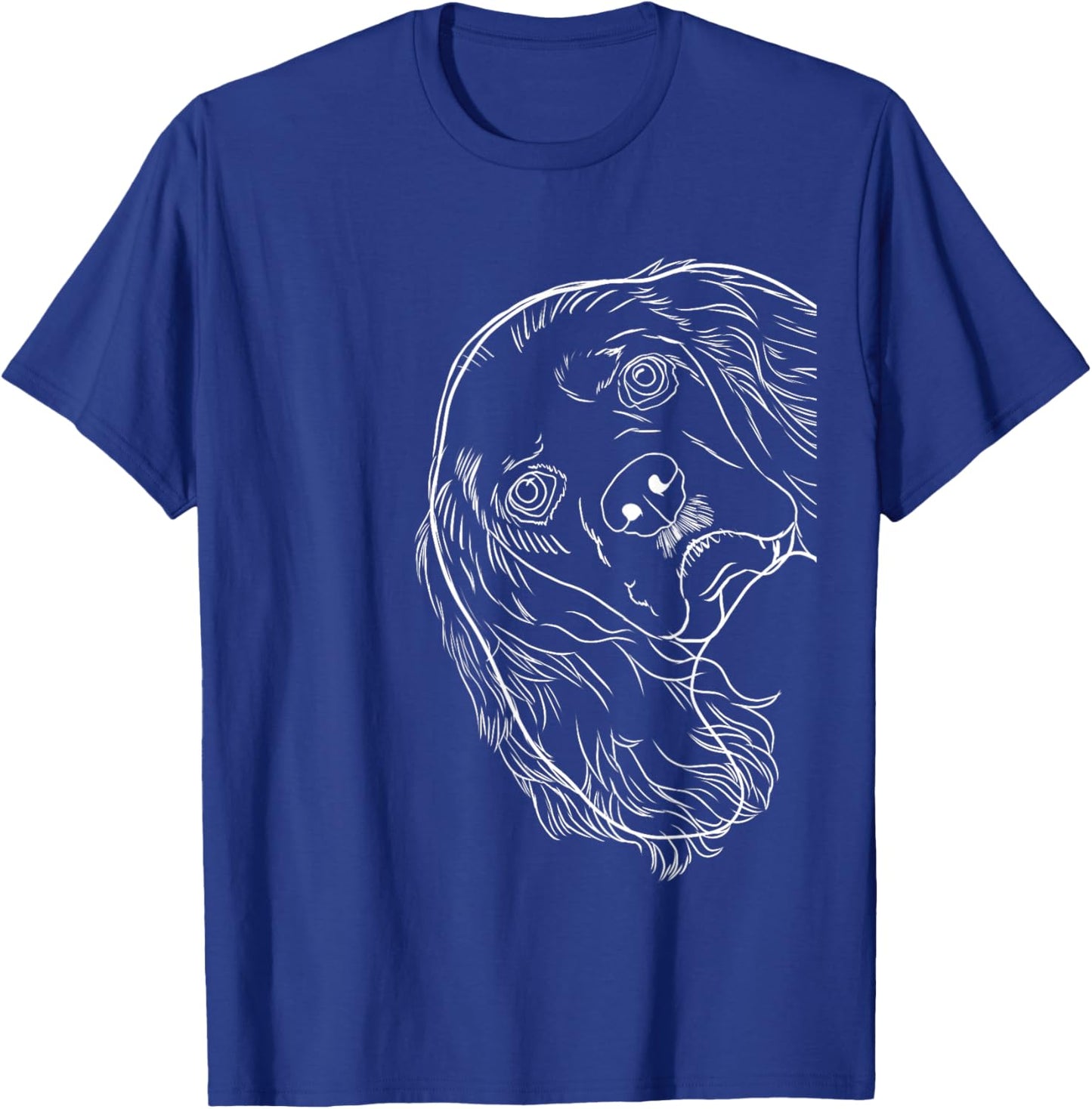 Funny Dog American Cocker Spaniel T-Shirt - T-Shirt | Royal
