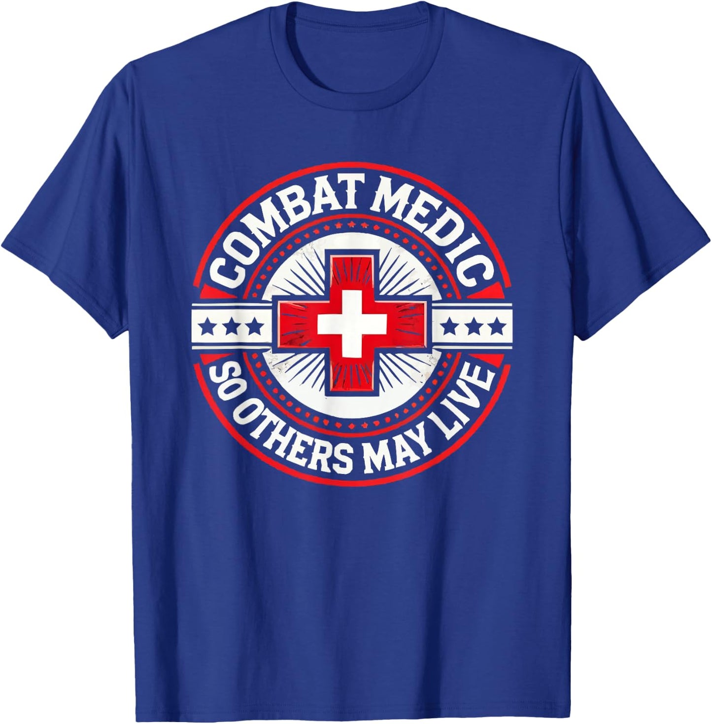 Combat Medic First Aid Field Medic Military T-Shirt - T-Shirt | Royal