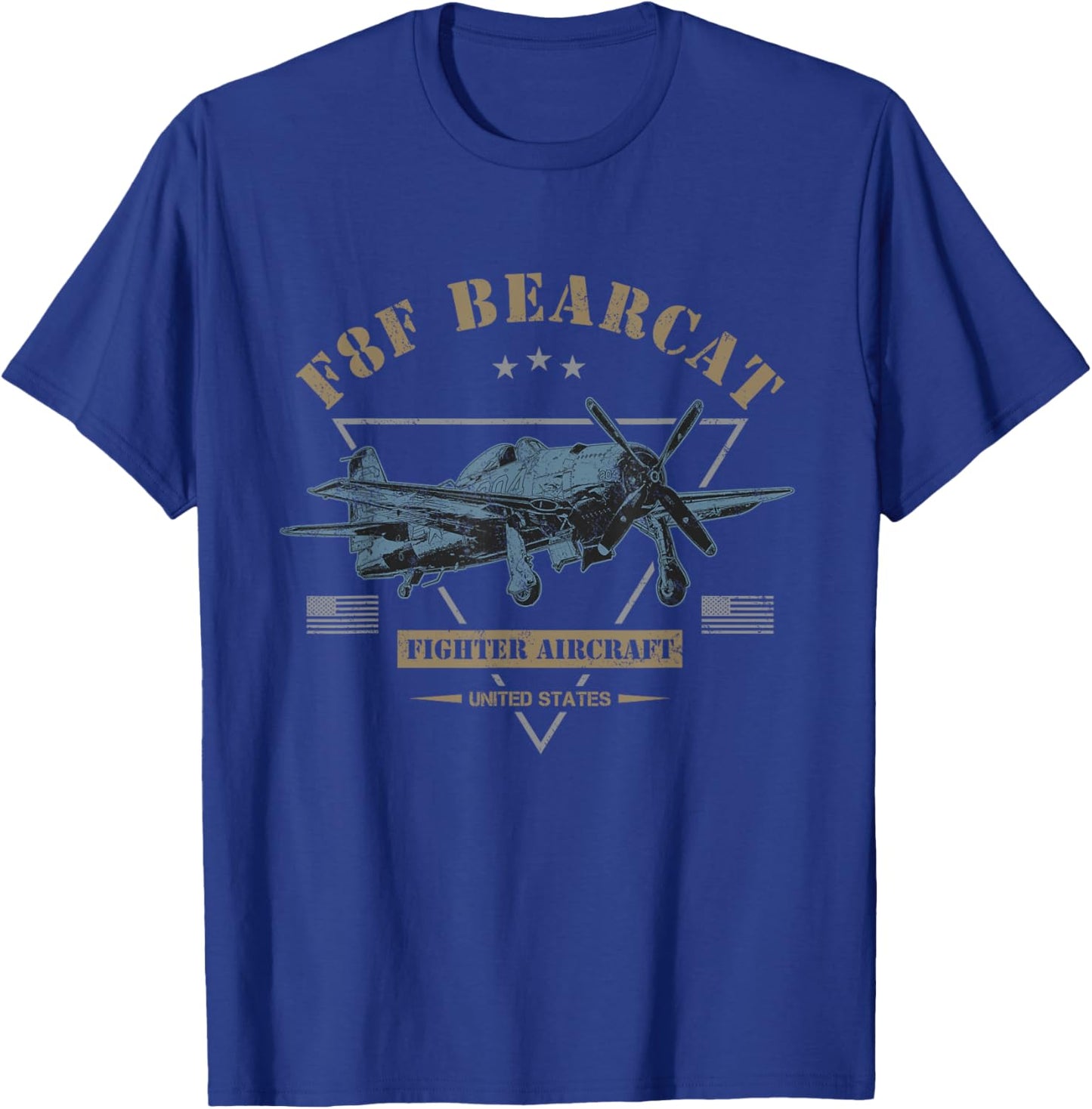F8F Bearcat Fighter Aircraft Women T-Shirt - T-Shirt | Royal