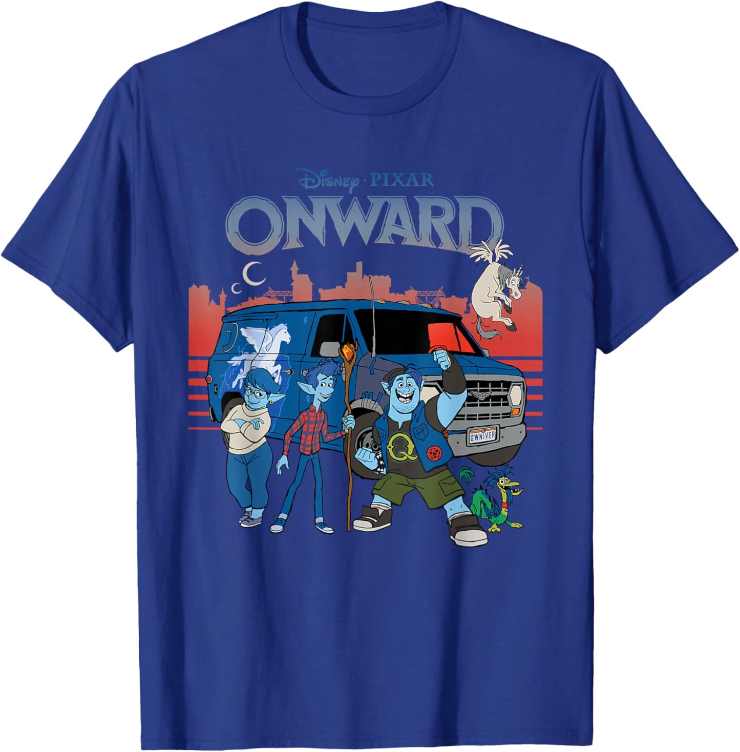 Disney Pixar Onward Adventure Crew T-Shirt - T-Shirt | Royal