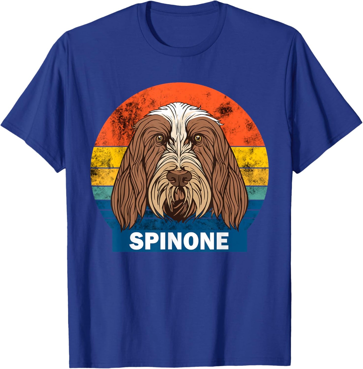 Spinone Italiano dog owner retro design T-Shirt - T-Shirt | Royal