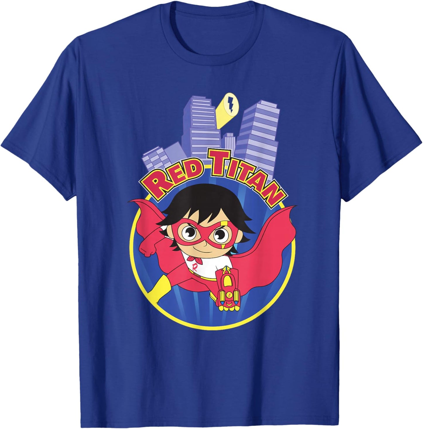 Ryan's World Titan Universe Red Titan T-Shirt - T-Shirt | Royal