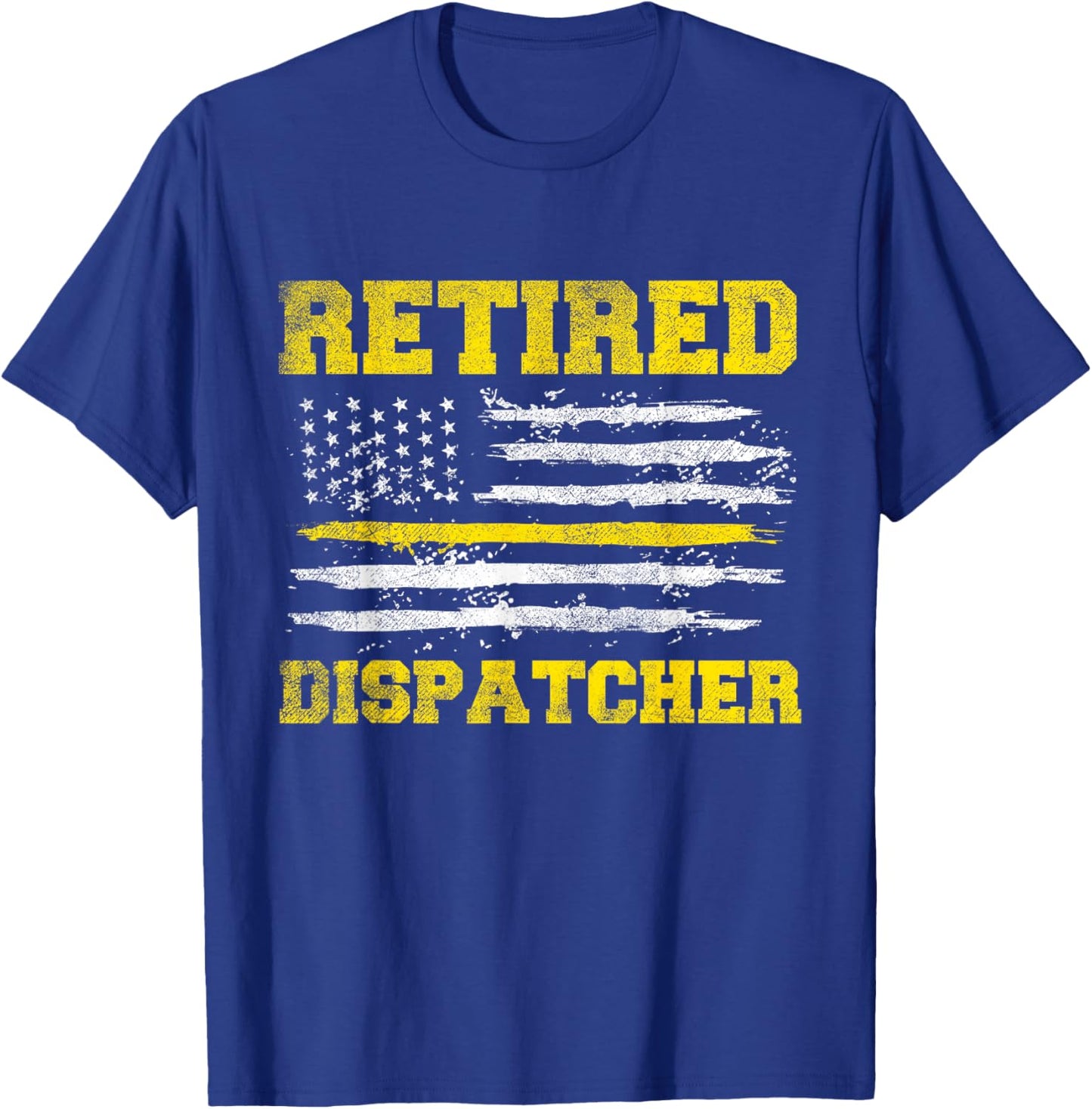 Retired Dispatcher - 911 Police Operator Emergency Responder T-Shirt - T-Shirt | Royal