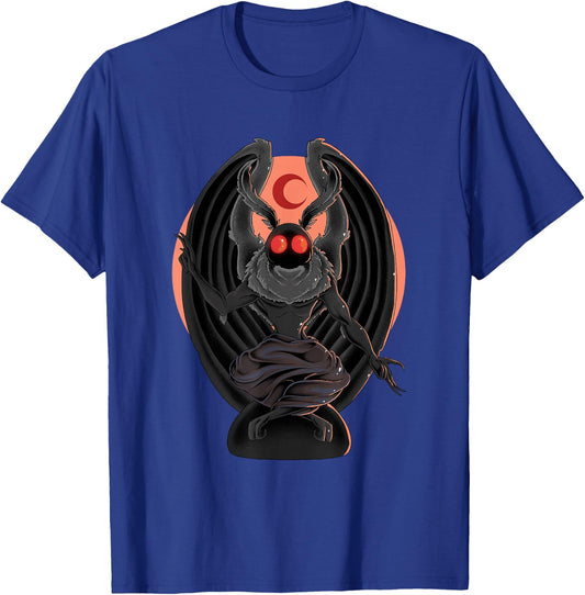 Cryptid Baphomet Mothman Shirt Cryptozoology Cryptidcore T-Shirt - T-Shirt | Royal