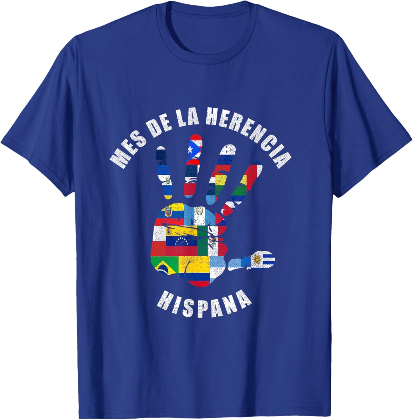 Mes de la Herencia Hispana Latino Hispanic Heritage Month T-Shirt - T-Shirt | Royal
