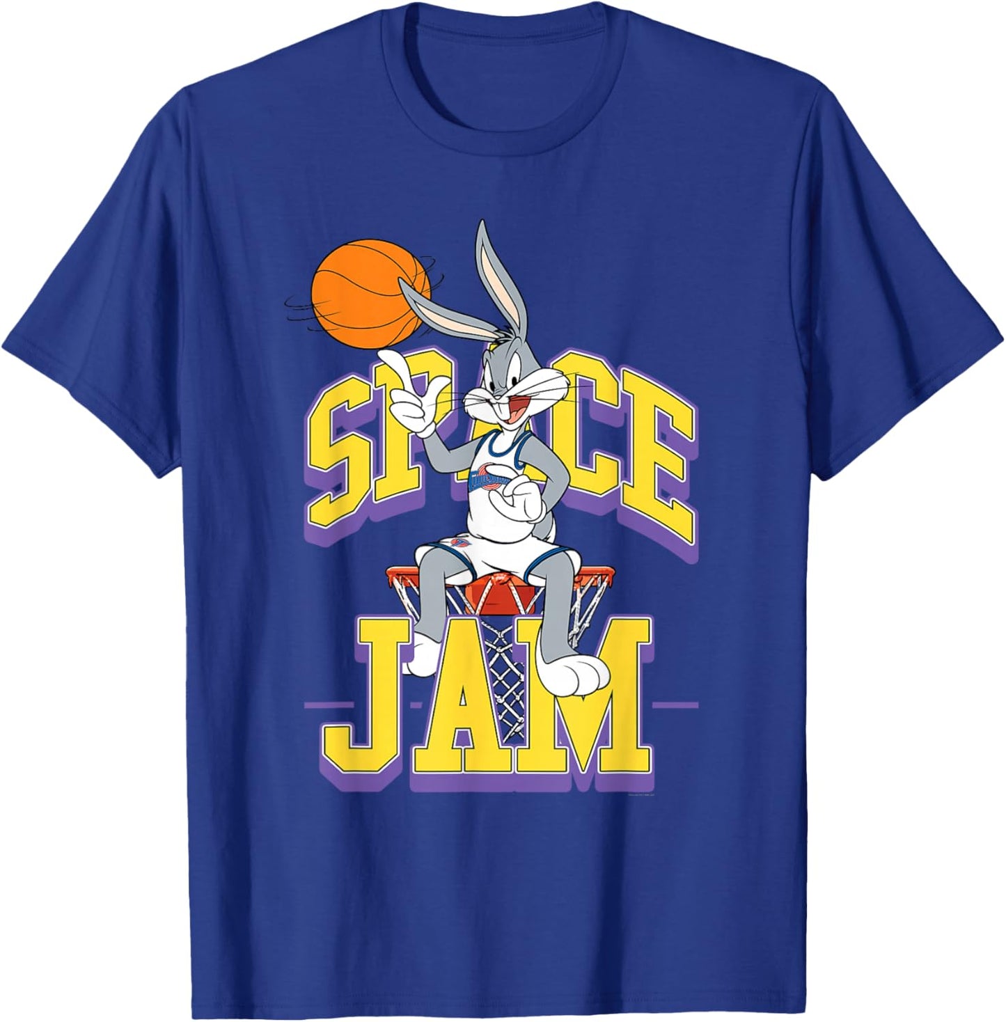 Space Jam Bugs Bunny T-Shirt - T-Shirt | Royal