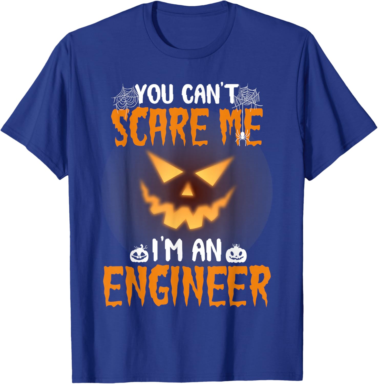 Scary Engineer Costume scary Halloween Spooky Engineer T-Shirt - T-Shirt | Royal