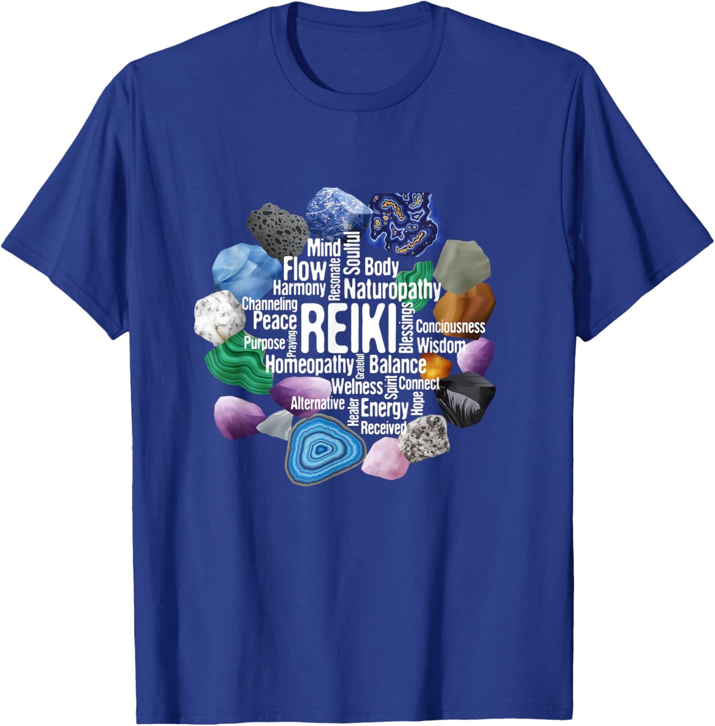 Reiki - Chakra Meditation Holistic Healer Peace Seeker T-Shirt - T-Shirt | Royal