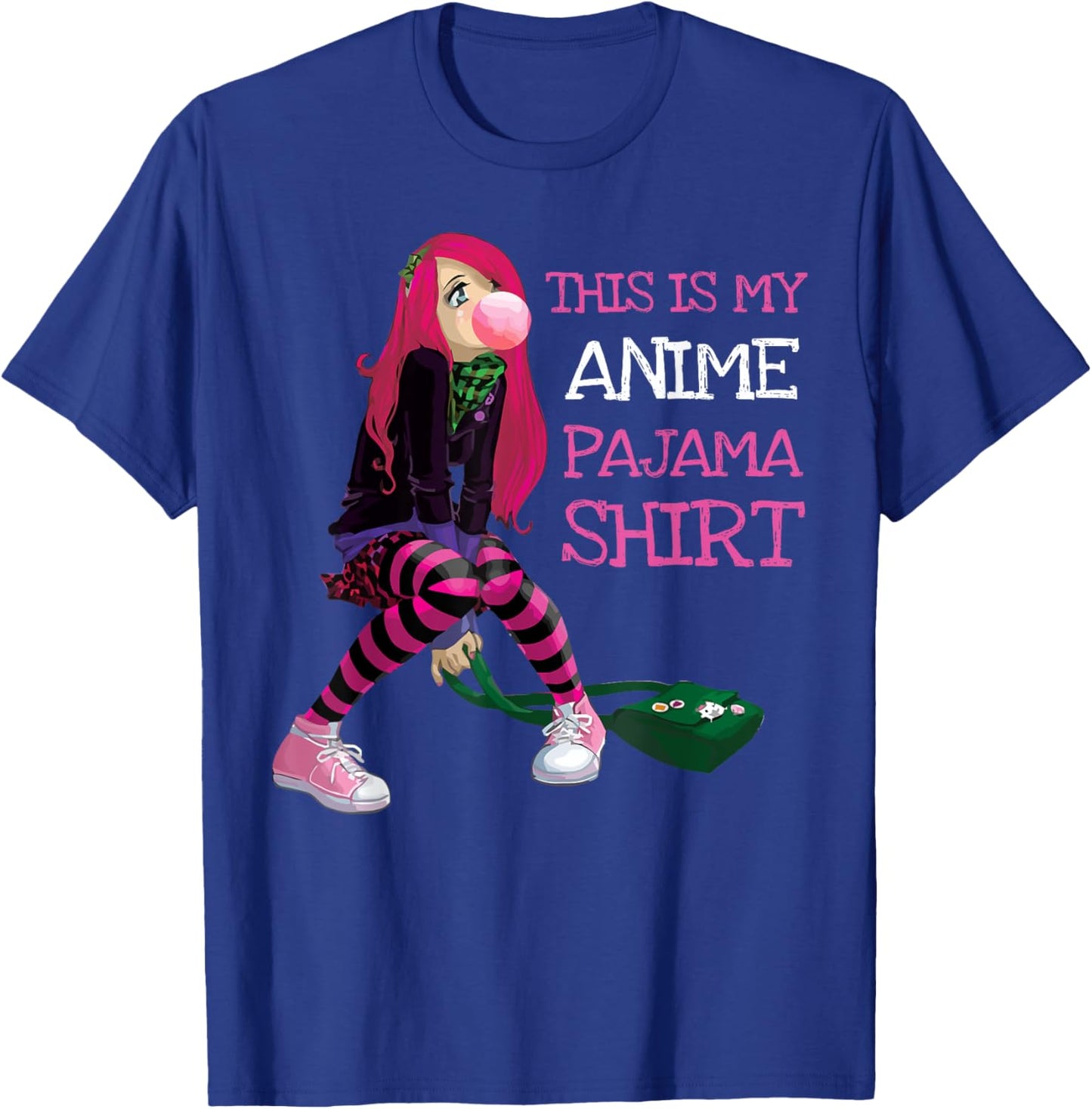 This Is My Anime Pajama Kawaii Anime Girl Goth Teen Kids T-Shirt - T-Shirt | Royal
