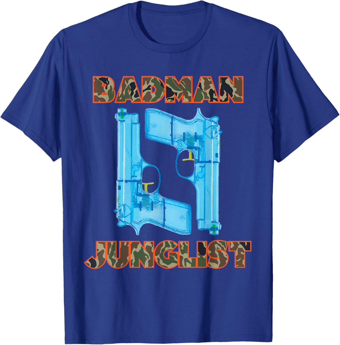 DNB Shirt Badman Junglist Drum n Bass T-Shirt - T-Shirt | Royal