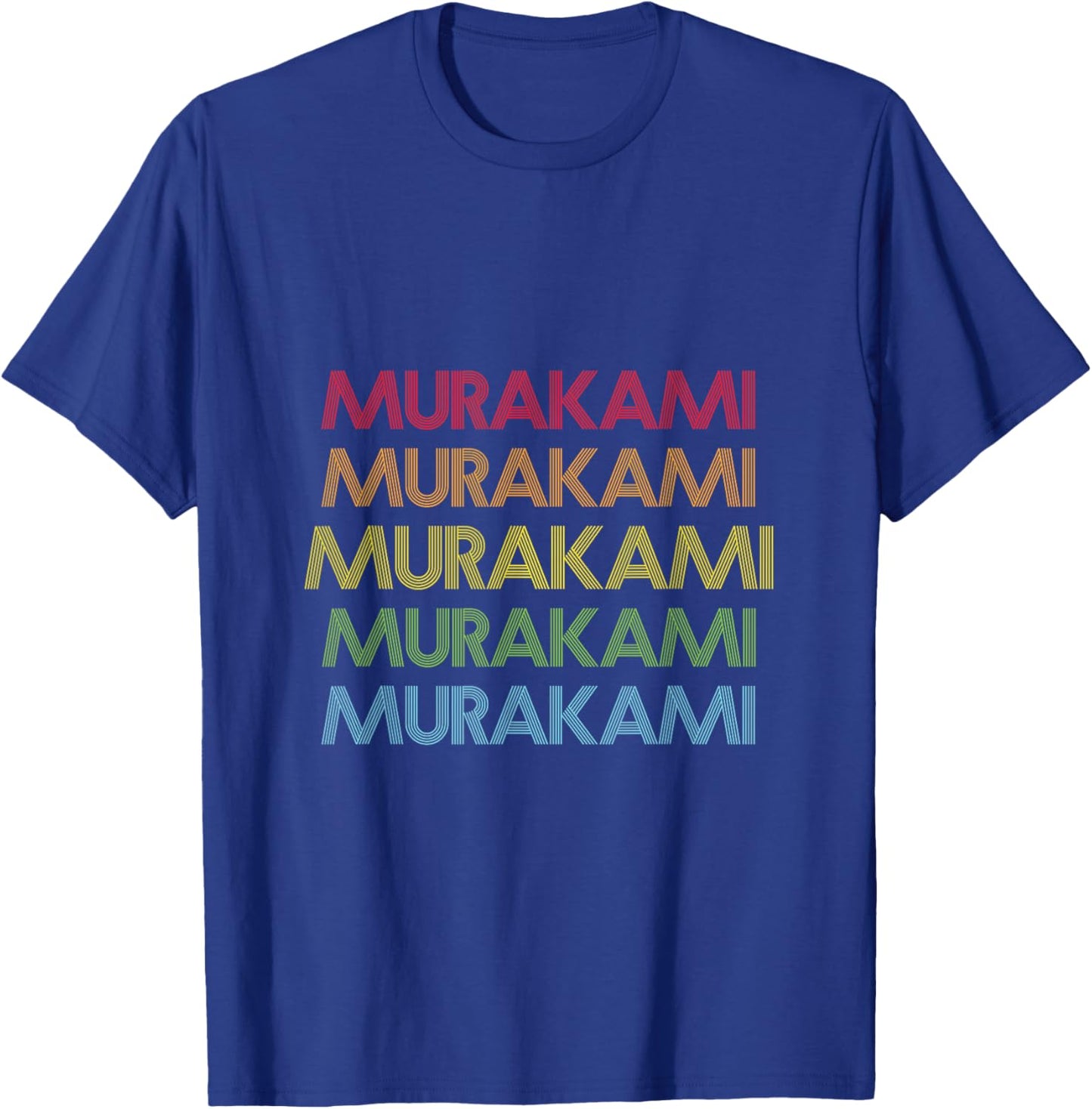 Murakami Name Gifts By Vnz -Adults and Kids Gift - Black - Small - Short Sleeve - - Modern Classic Fit T-Shirt - T-Shirt | Royal