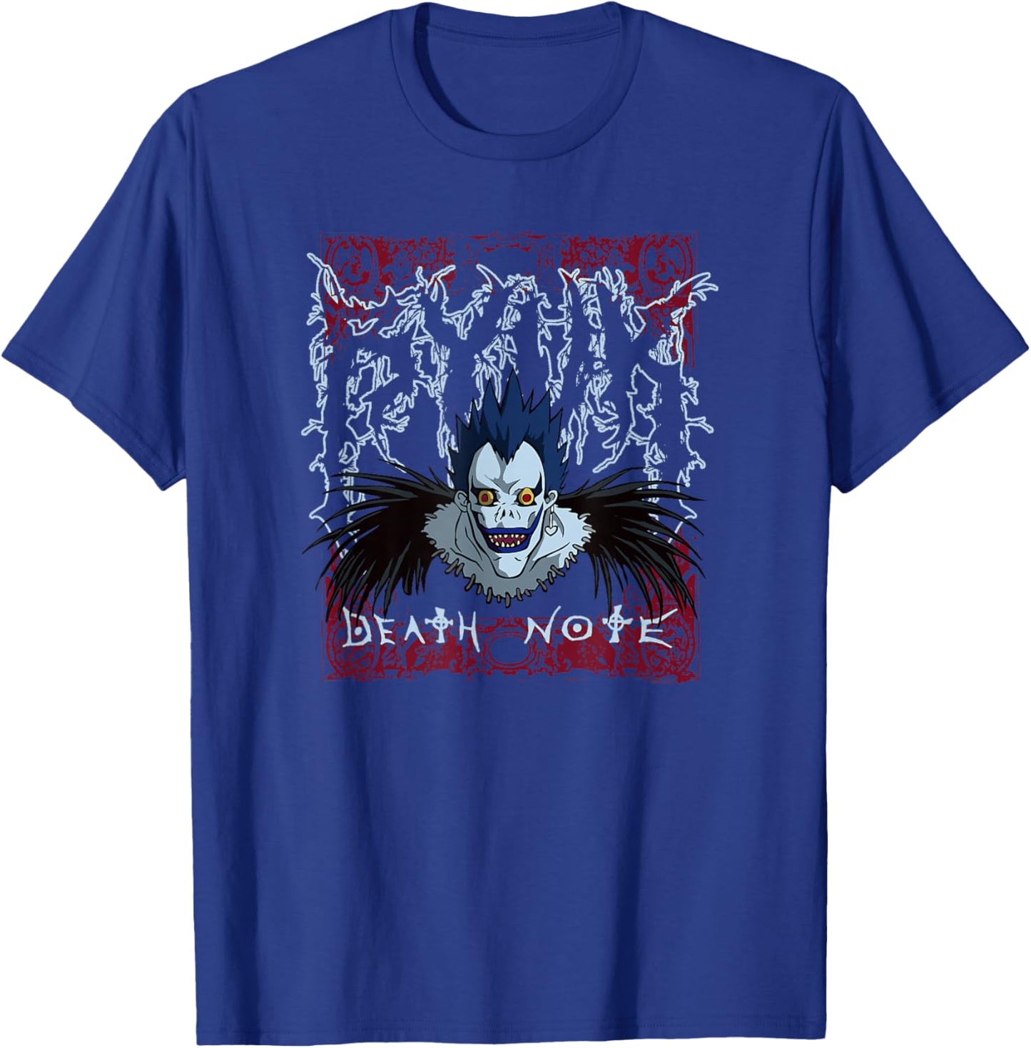 Death Note Heavy Metal Shinigami Ryuk Anime T-Shirt - T-Shirt | Royal
