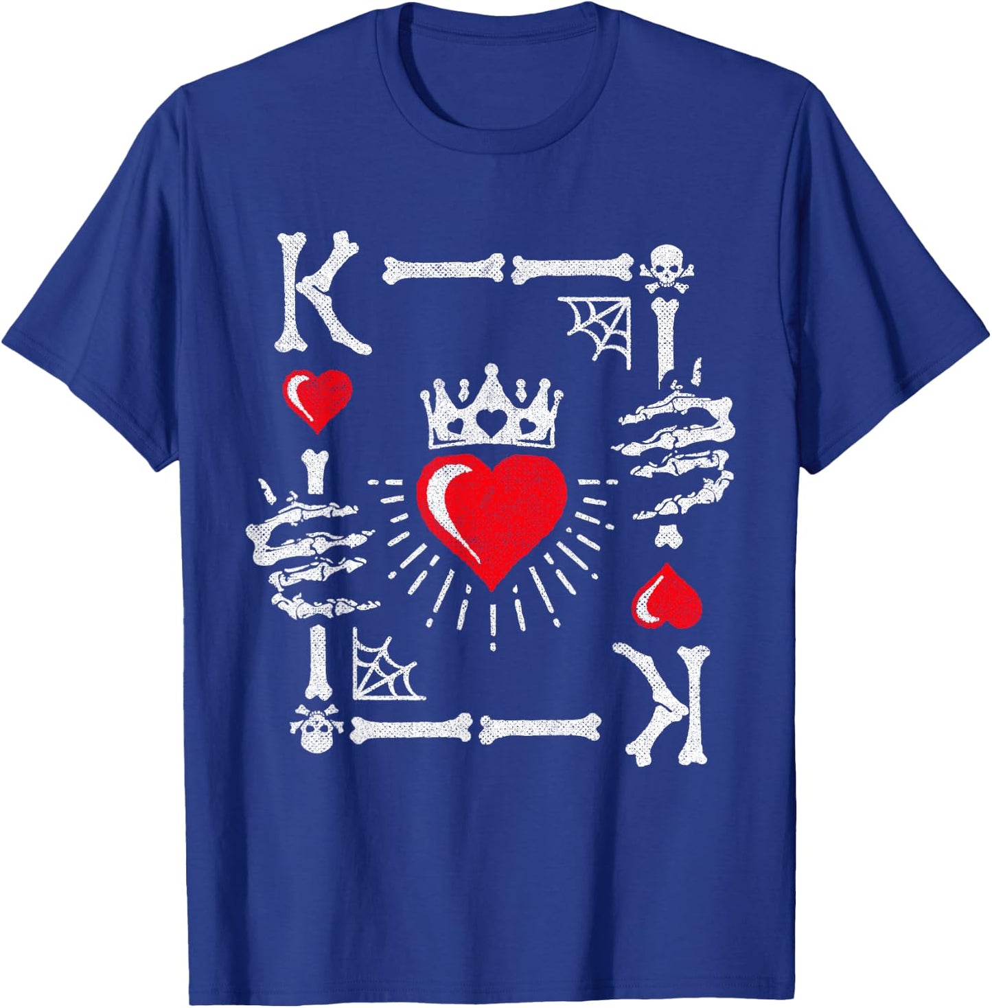 King of Hearts Card Costume - Halloween King of Hearts T-Shirt - T-Shirt | Royal
