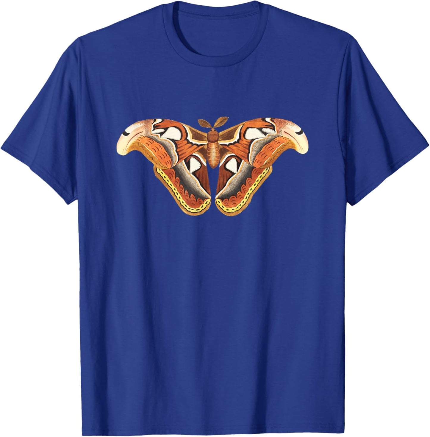 Atlas Moth Butterfly Insect Illustration & Women T-Shirt - T-Shirt | Royal