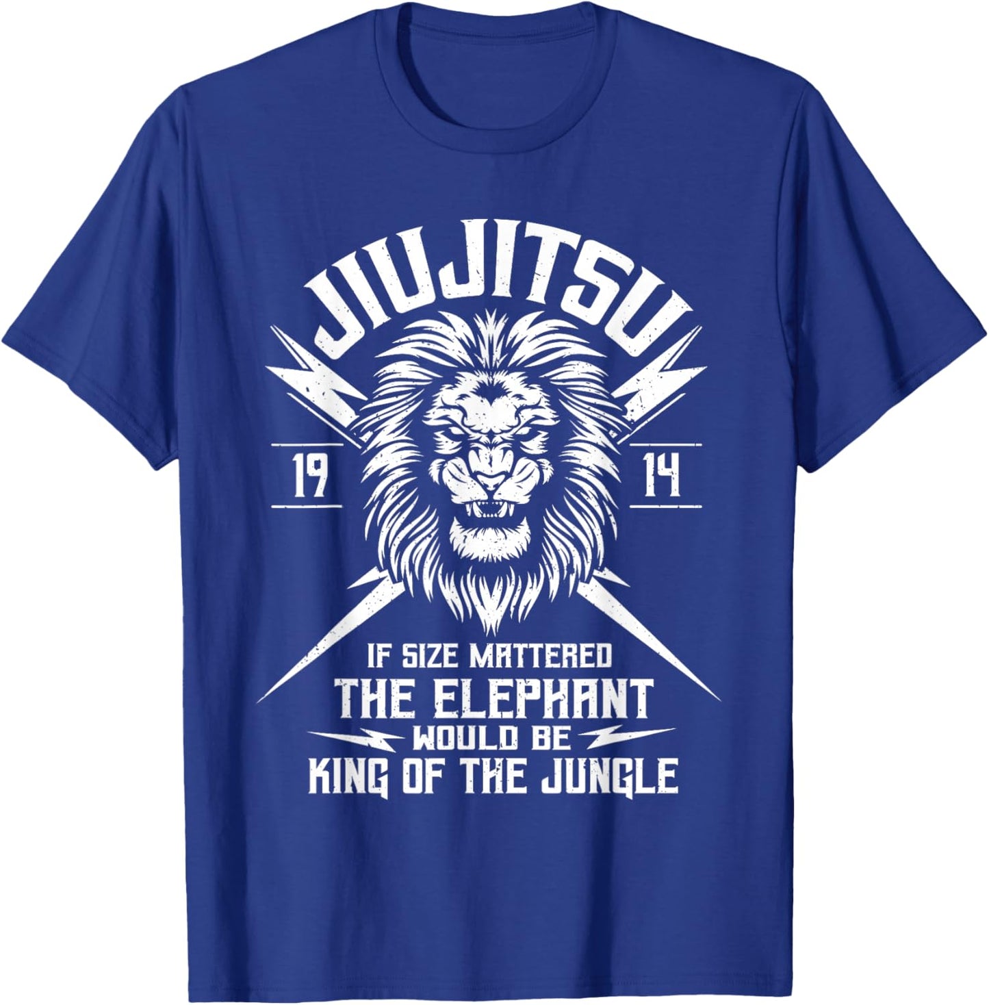 Brazilian Jiu Jitsu and Leo - BJJ and Grappling T-Shirt - T-Shirt | Royal