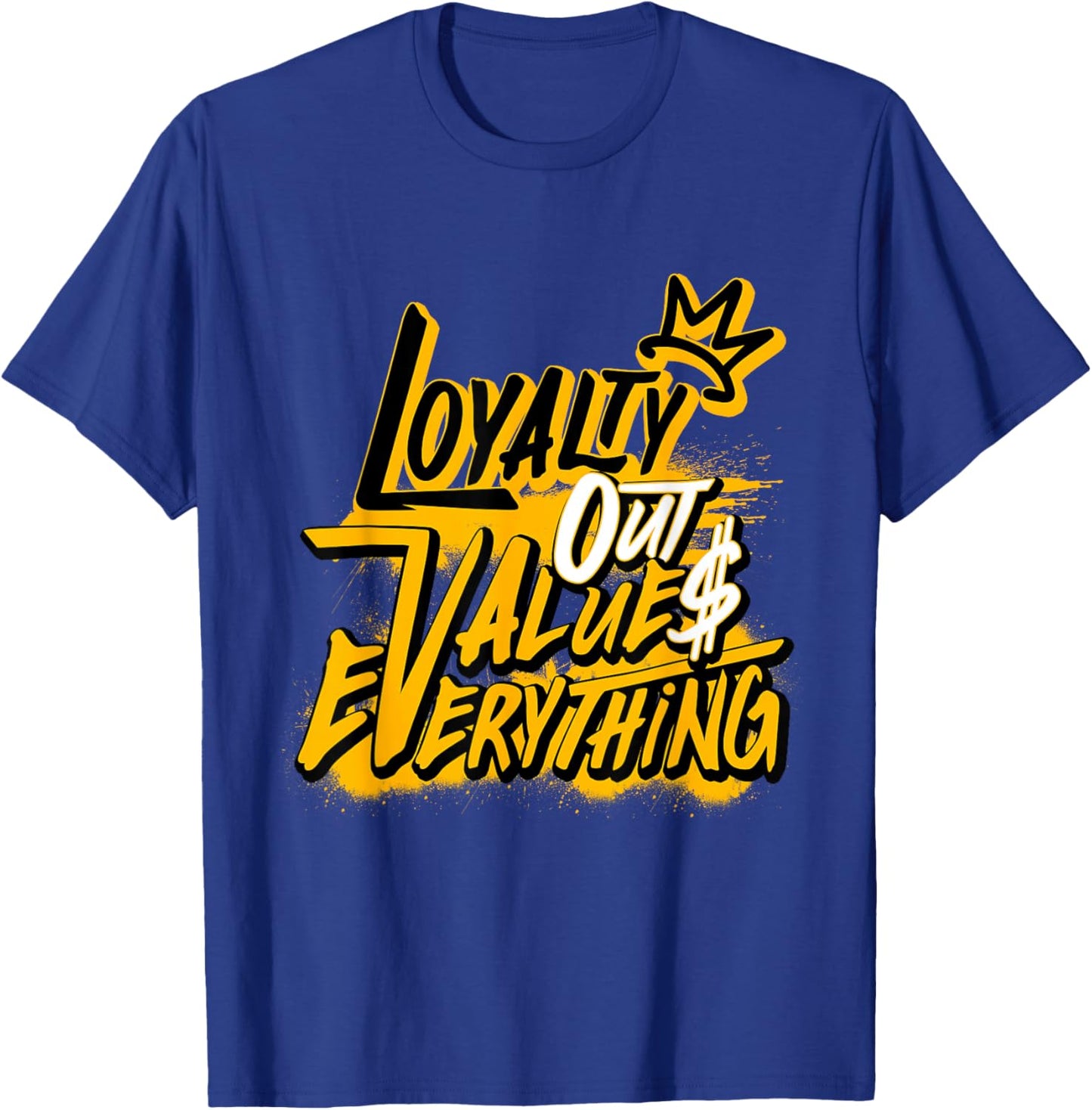 Retro Del Sol 13s Loyalty Out Value Dripping 13 Del Sol T-Shirt - T-Shirt | Royal