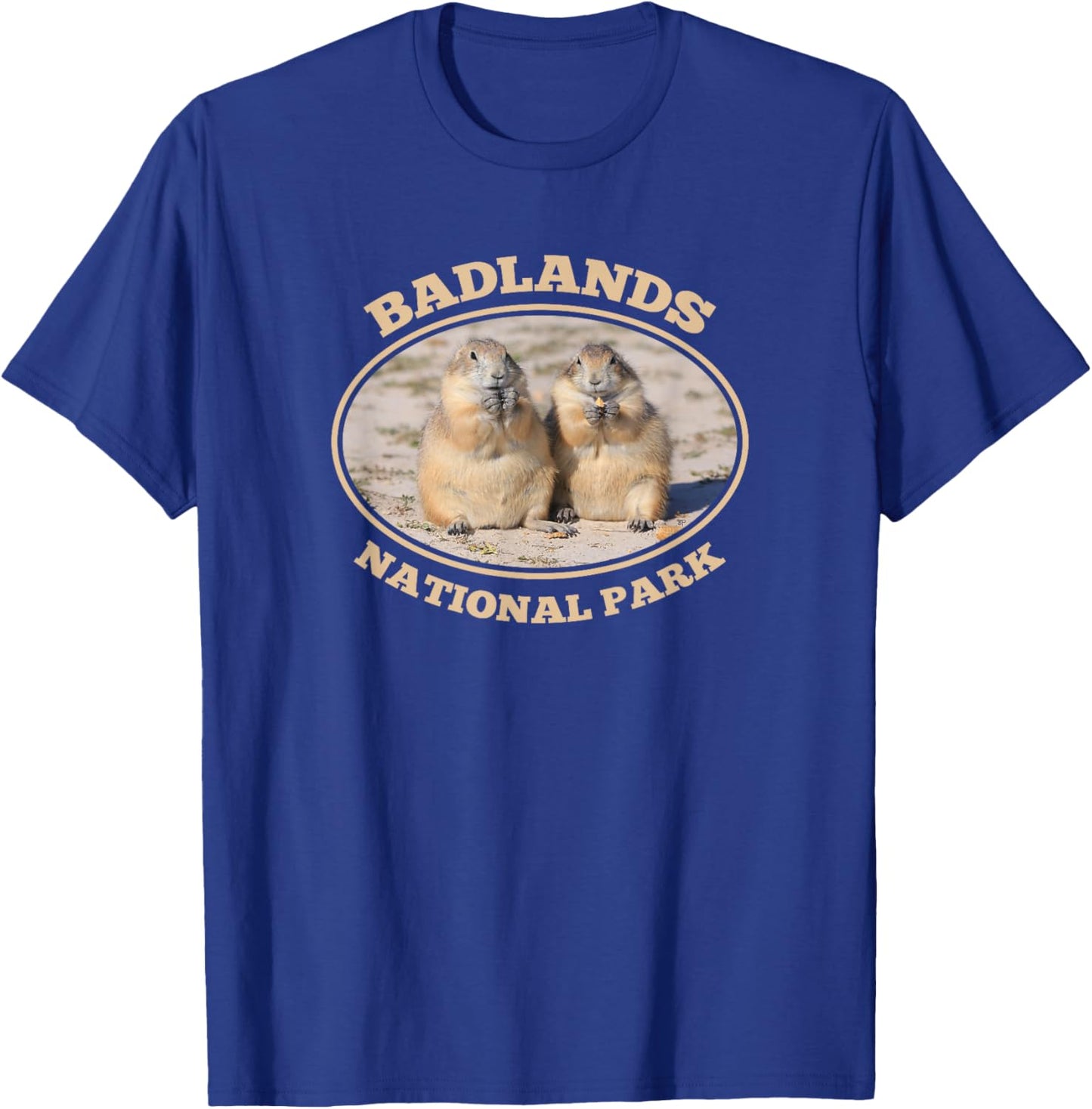 Badlands National Park Prairie Dogs South Dakota Souvenir T-Shirt - T-Shirt | Royal