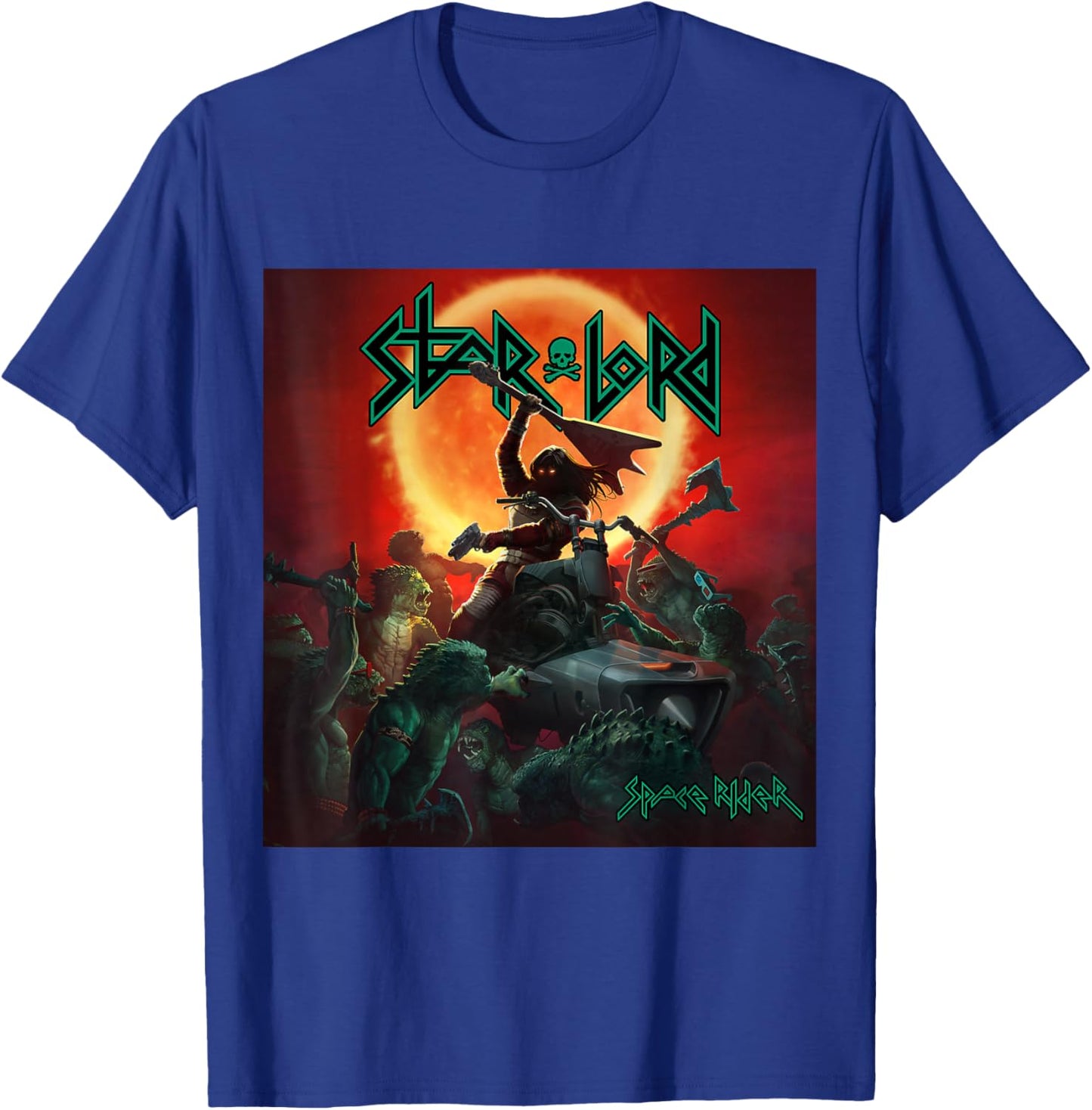 Marvel’s Guardians of The Galaxy Game Star-Lord Band T-Shirt - T-Shirt | Royal