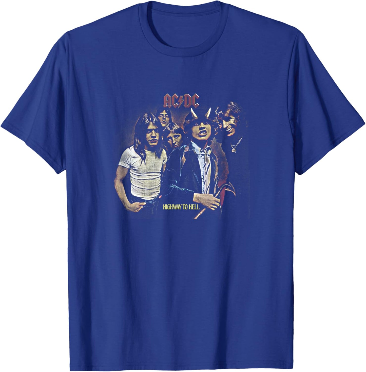 AC/DC - Highway to Hell Album Artwork T-Shirt - T-Shirt | Royal