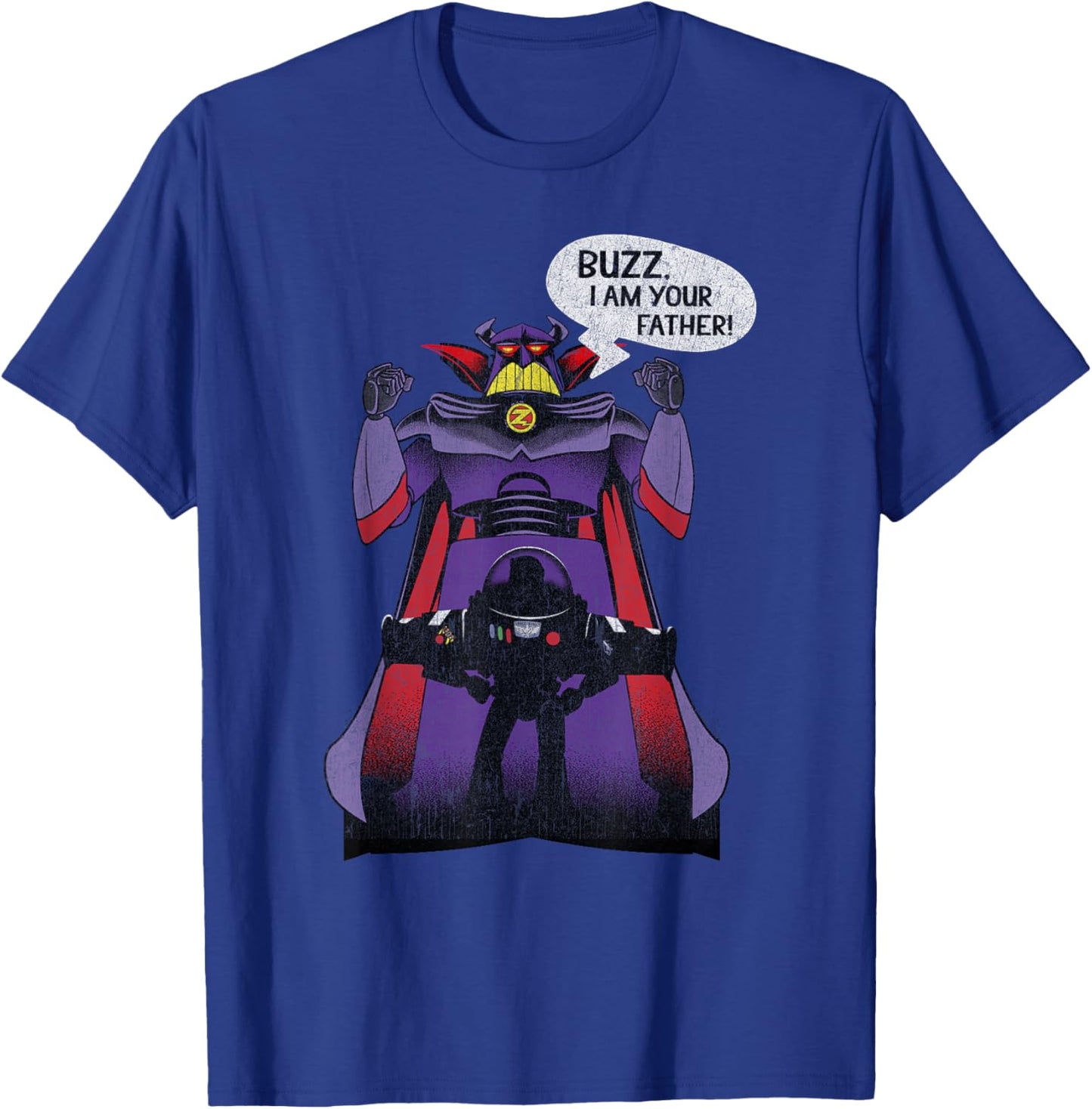Disney Pixar Toy Story Zurg Buzz, I Am Your Father! T-Shirt - T-Shirt | Royal