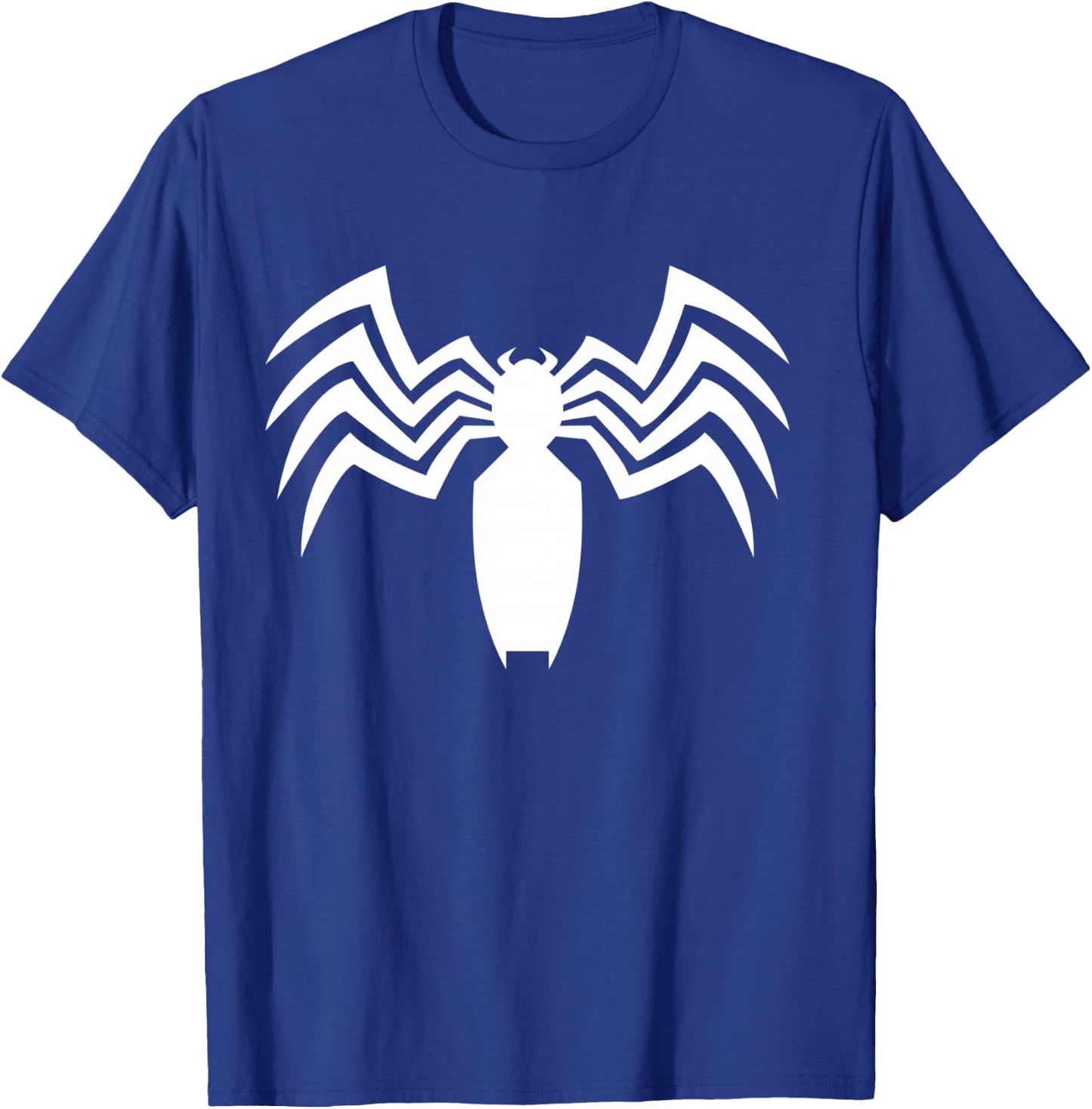 Marvel Comics Retro Classic Venom Spider Logo T-Shirt - T-Shirt | Royal