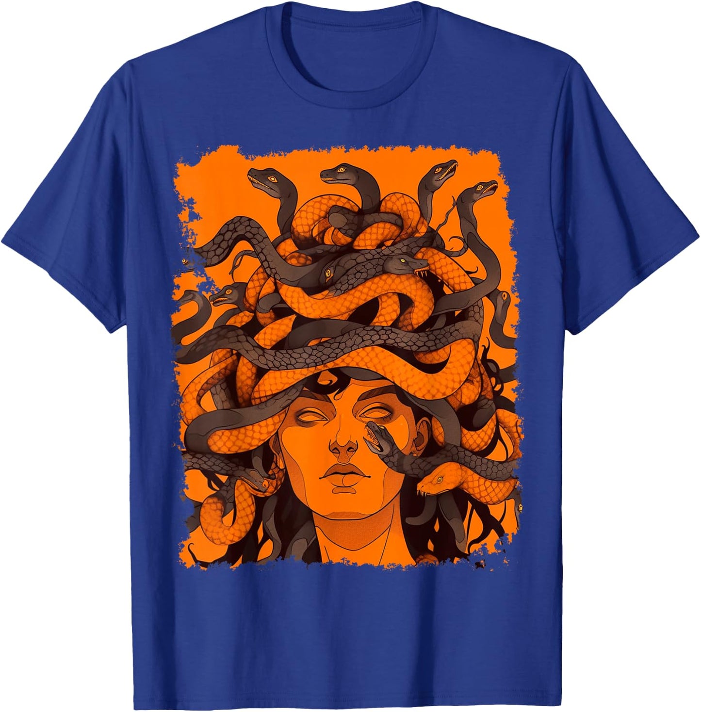 Medusa Orange T-Shirt - T-Shirt | Royal