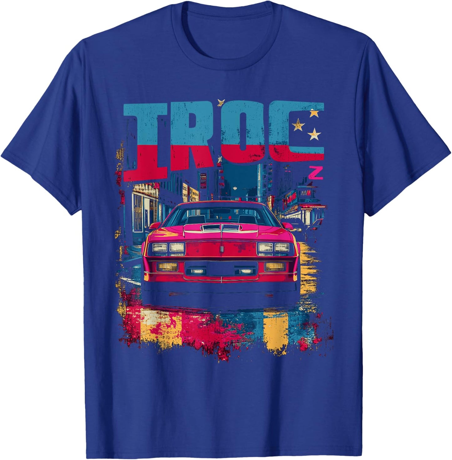 1980's IROC, IROC-Z Muscle Car American Muscle Retro classic T-Shirt - T-Shirt | Royal