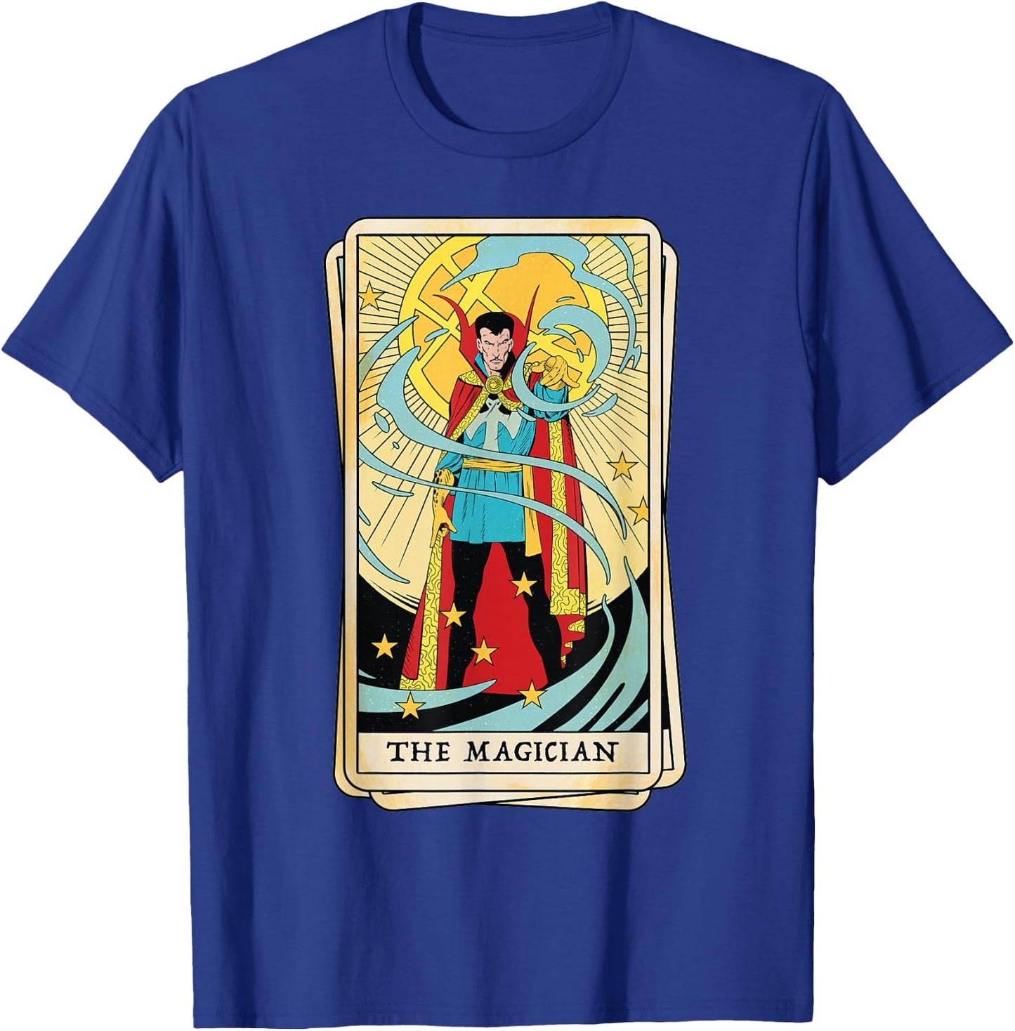 Marvel Tarot Doctor Strange as The Magician Card T-Shirt - T-Shirt | Royal