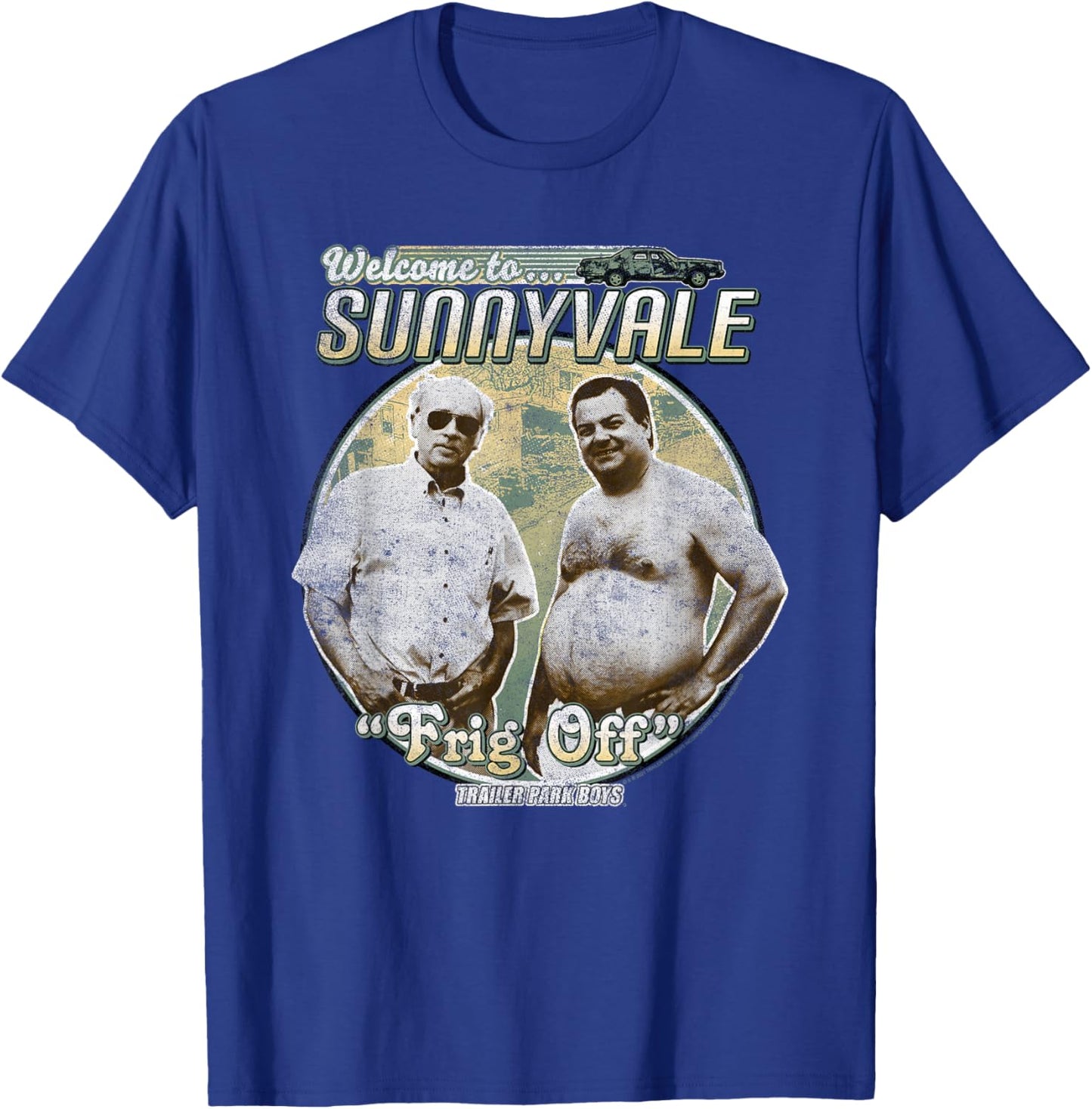 Trailer Park Boys Welcome to Sunnyvale T-Shirt - T-Shirt | Royal