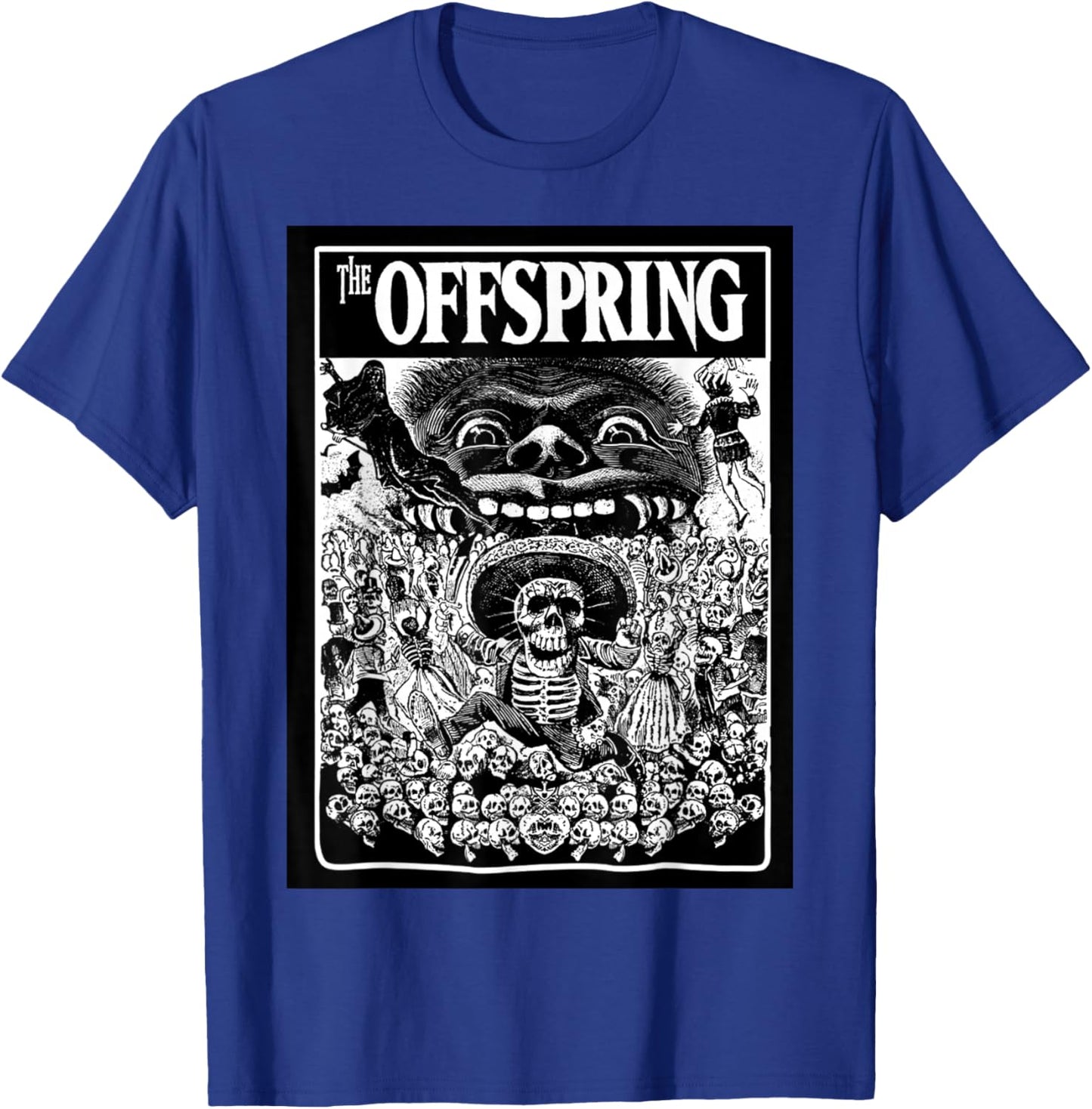 The Offspring Official Crowd Logo T-Shirt - T-Shirt | Royal