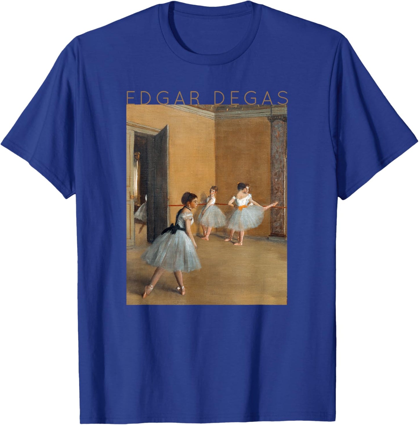 Edgar Degas The Dance Foyer for Artists and Ballerinas T-Shirt - T-Shirt | Royal