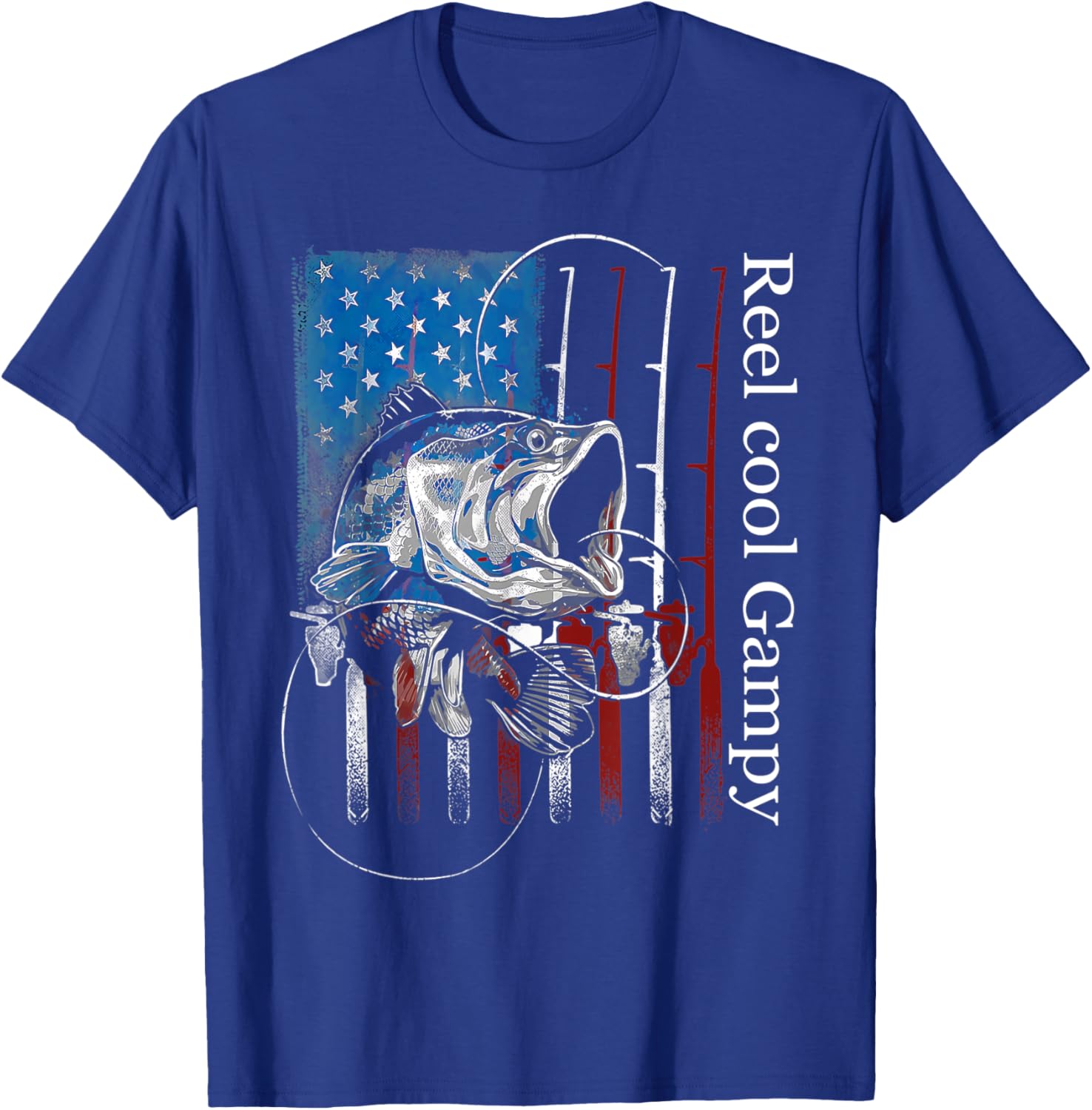 Reel cool Reel cool Gampy T-Shirt - T-Shirt | Royal